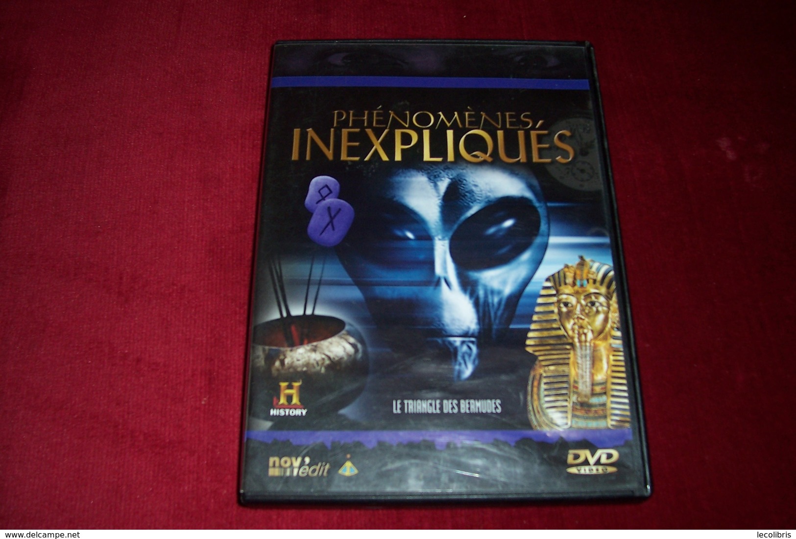 LOT DE 5 DVD   °°°  4 PHENOMENES INEXPLIQUES + LES ROYAUMES PERDUS DES MAYAS    10 EUROS  °°   REF 40 / 16 / 30 8 - Konvolute