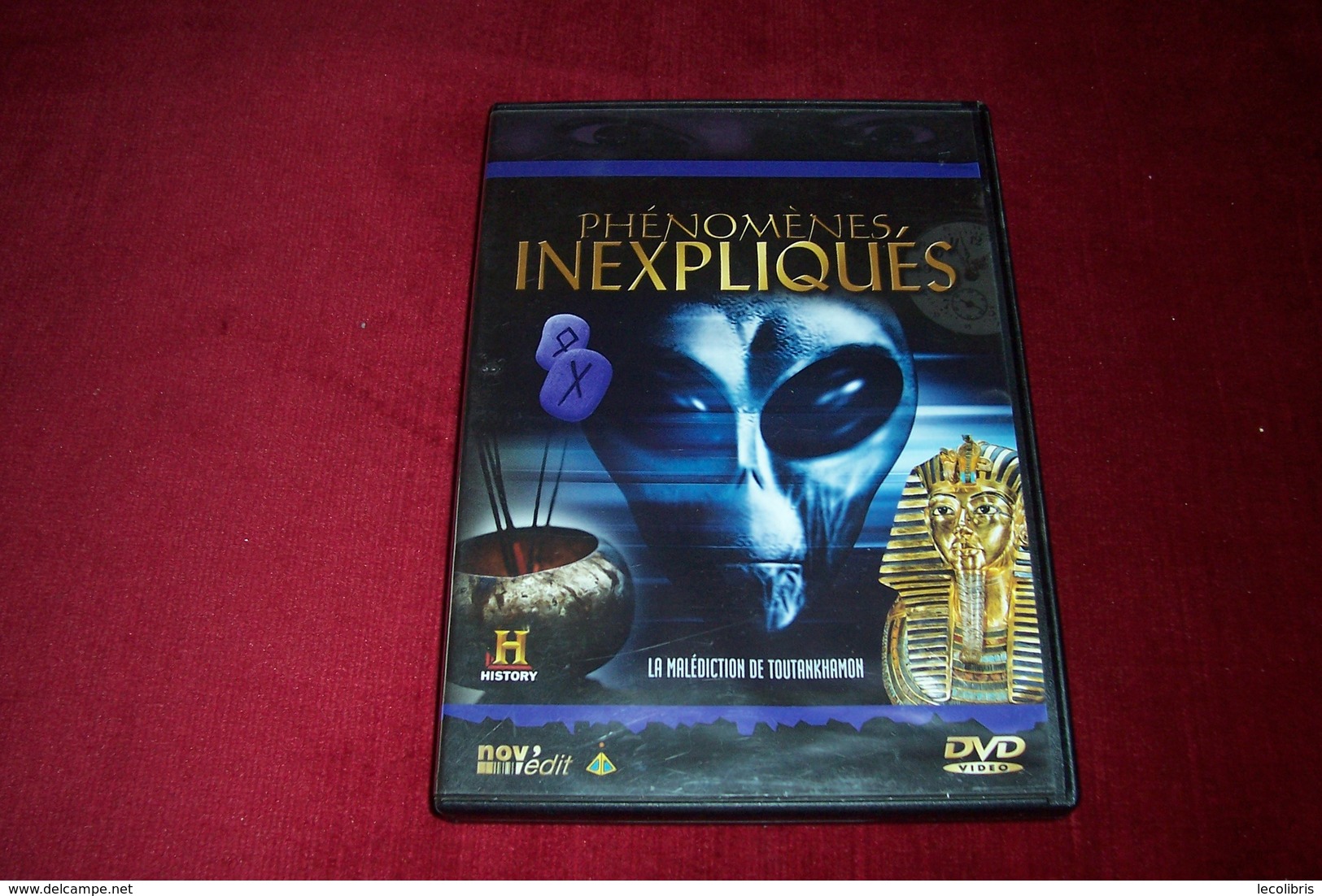 LOT DE 5 DVD   °°°  4 PHENOMENES INEXPLIQUES + LES ROYAUMES PERDUS DES MAYAS    10 EUROS  °°   REF 40 / 16 / 30 8 - Collections, Lots & Séries