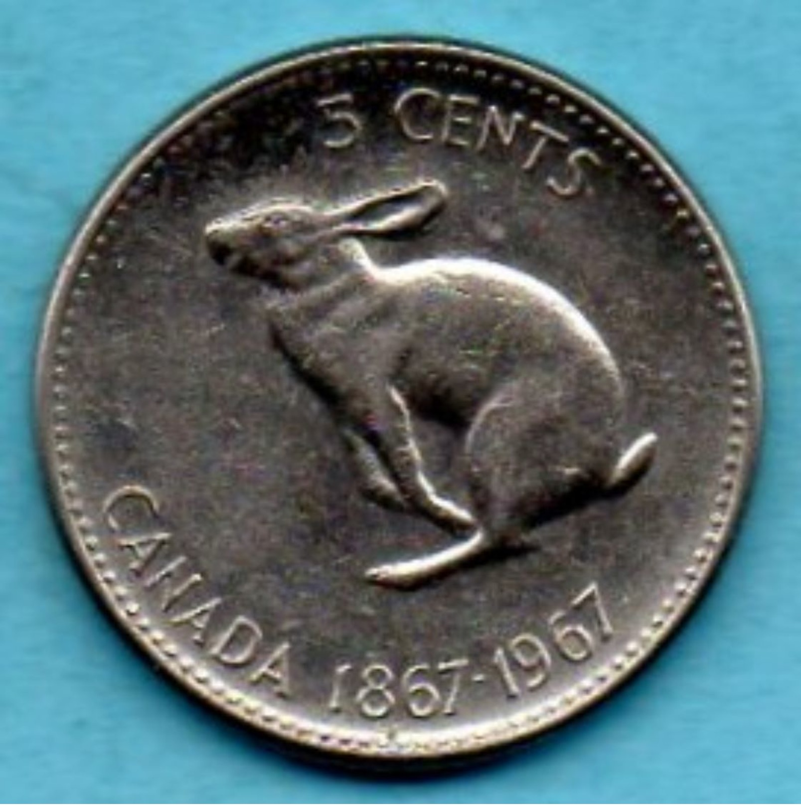 C4/  CANADA    5 Cents 1967  KM#66 - Canada