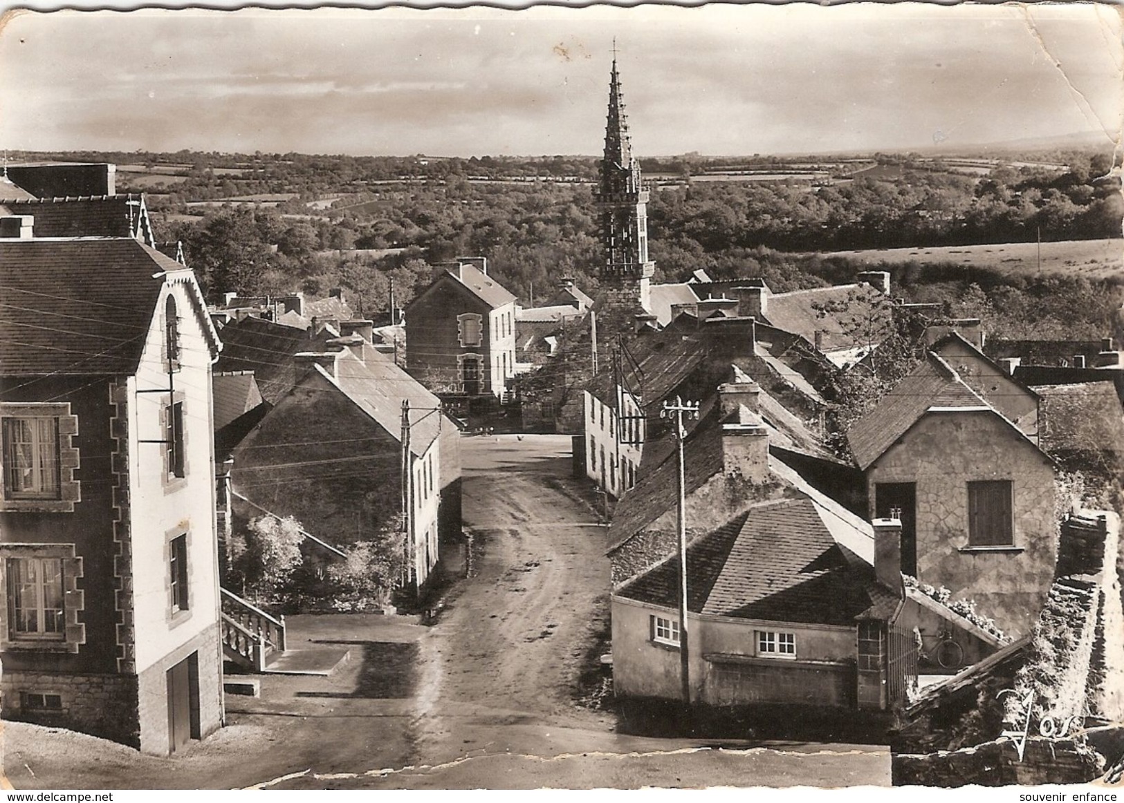 CP St Saint Thois Vue D'Ensemble Du Bourg  29 Finistère - Other & Unclassified