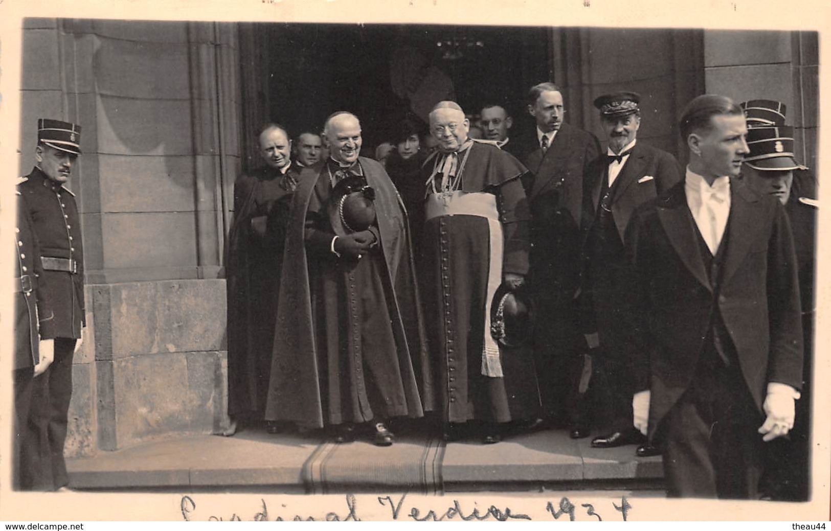 ¤¤  - LUXEMBOURG  -  Lot De 6 Cartes-Photos  - Le Cardinal VERDIER En 1934  - Religion, Commémoration   -  ¤¤ - Luxemburg - Stadt