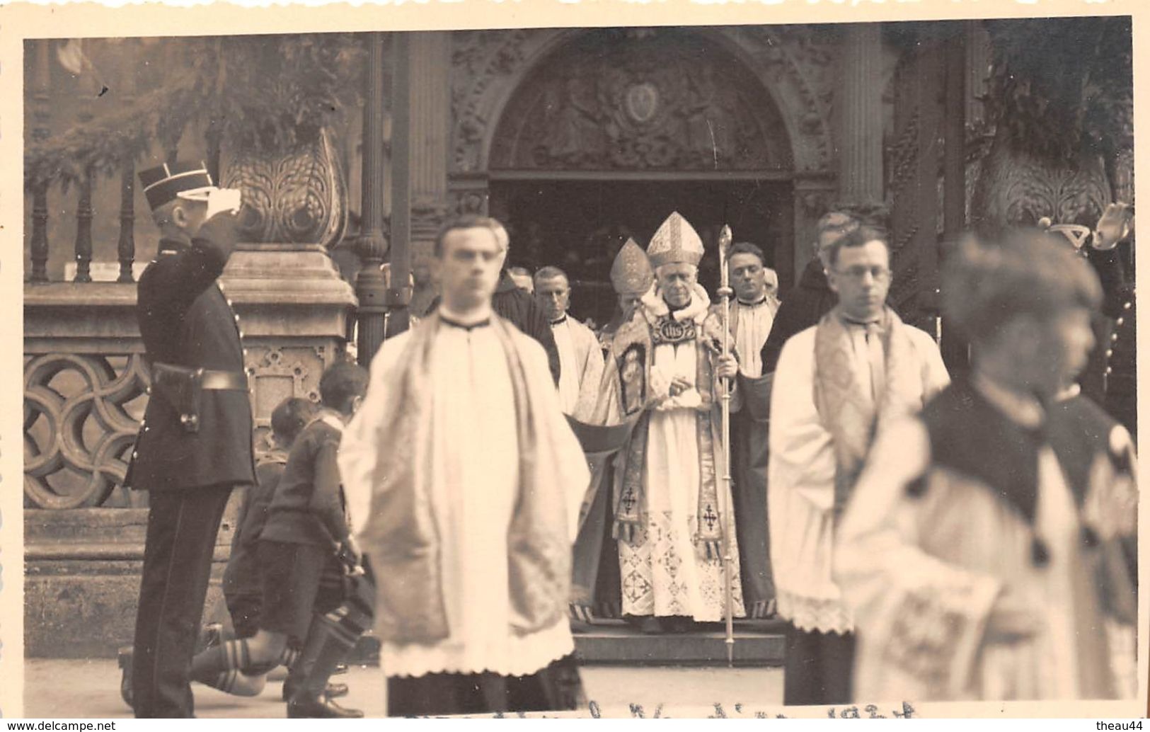 ¤¤  - LUXEMBOURG  -  Lot de 6 Cartes-Photos  - Le Cardinal VERDIER en 1934  - Religion, Commémoration   -  ¤¤