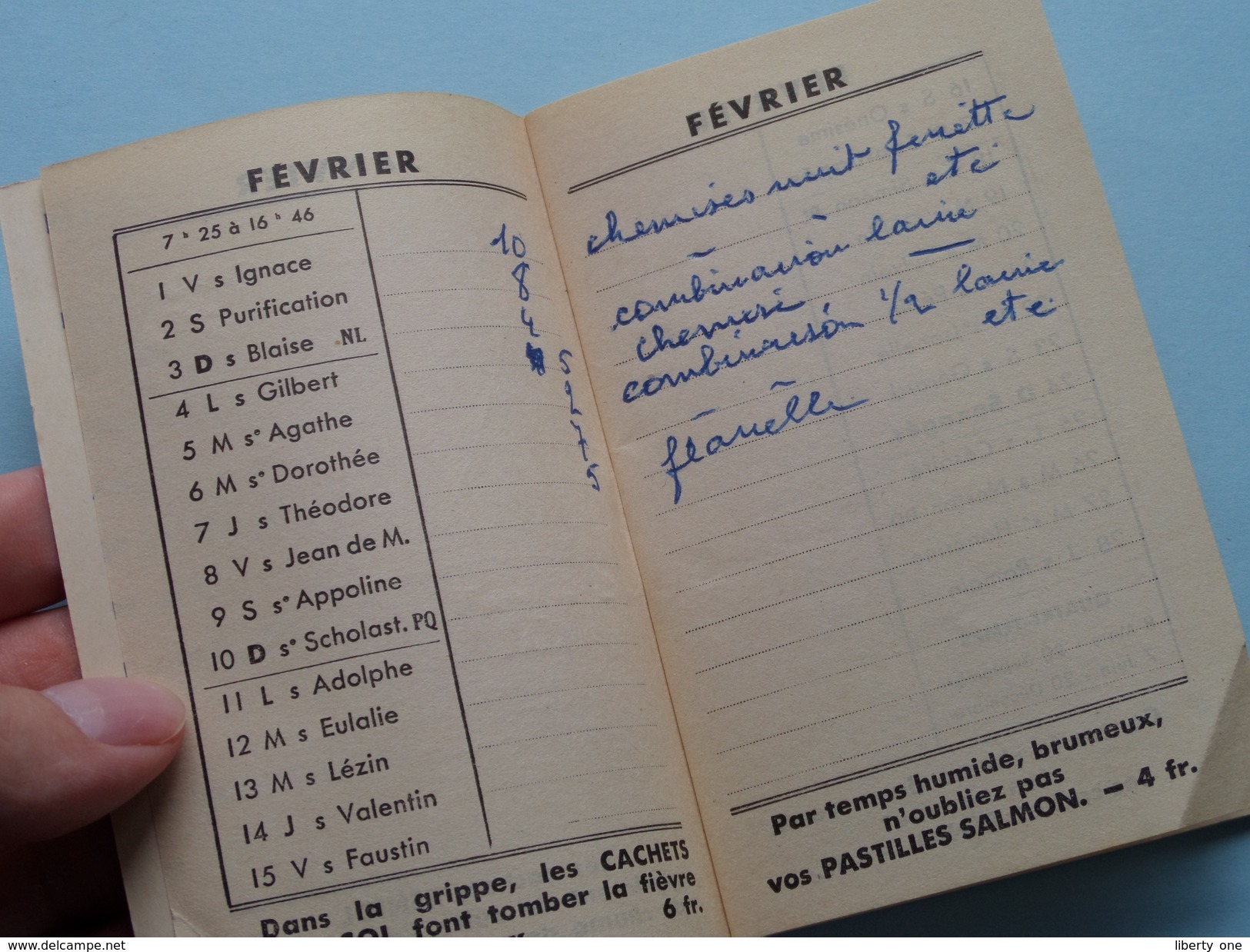 Agenda 1935 Hygiène Et Santé CFP - Anno 1935 ( Voir Photo Svp / Zie Foto Details ) !! - Autres & Non Classés