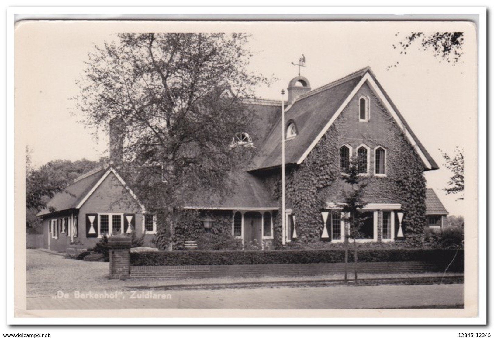 Zuidlaren, "De Berkenhof" ( Rechts Beneden Knikje ) - Zuidlaren