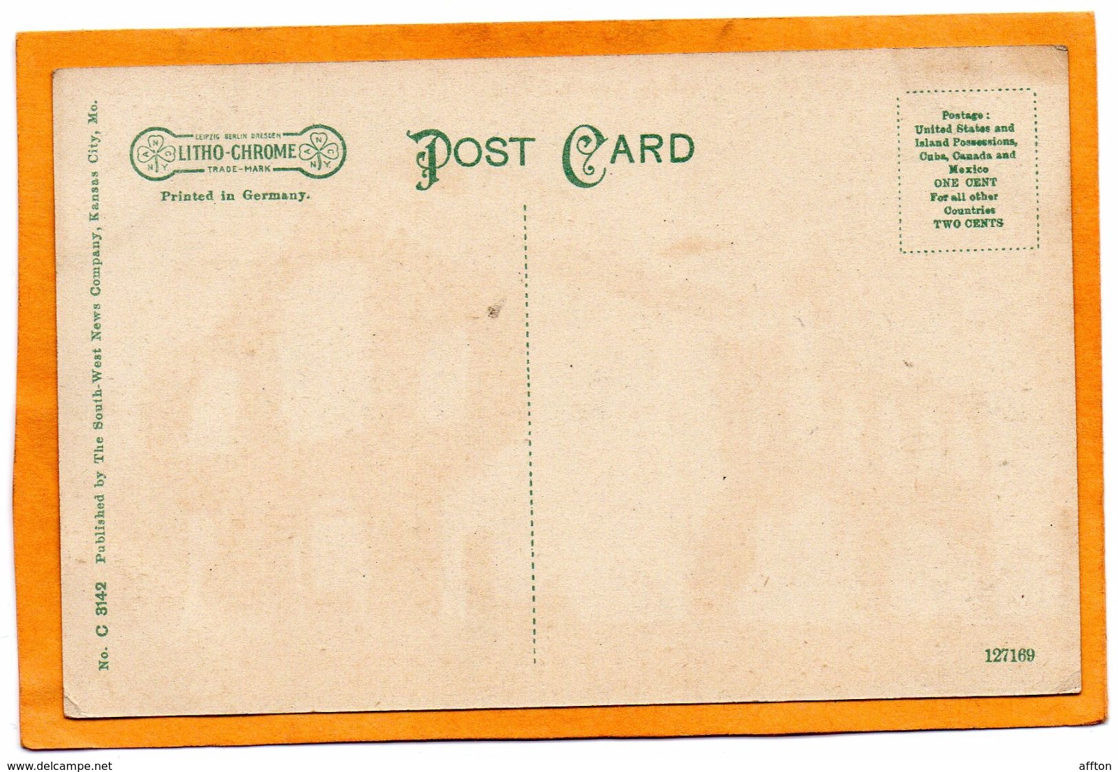 Manhattan KS 1905 Postcard - Manhattan