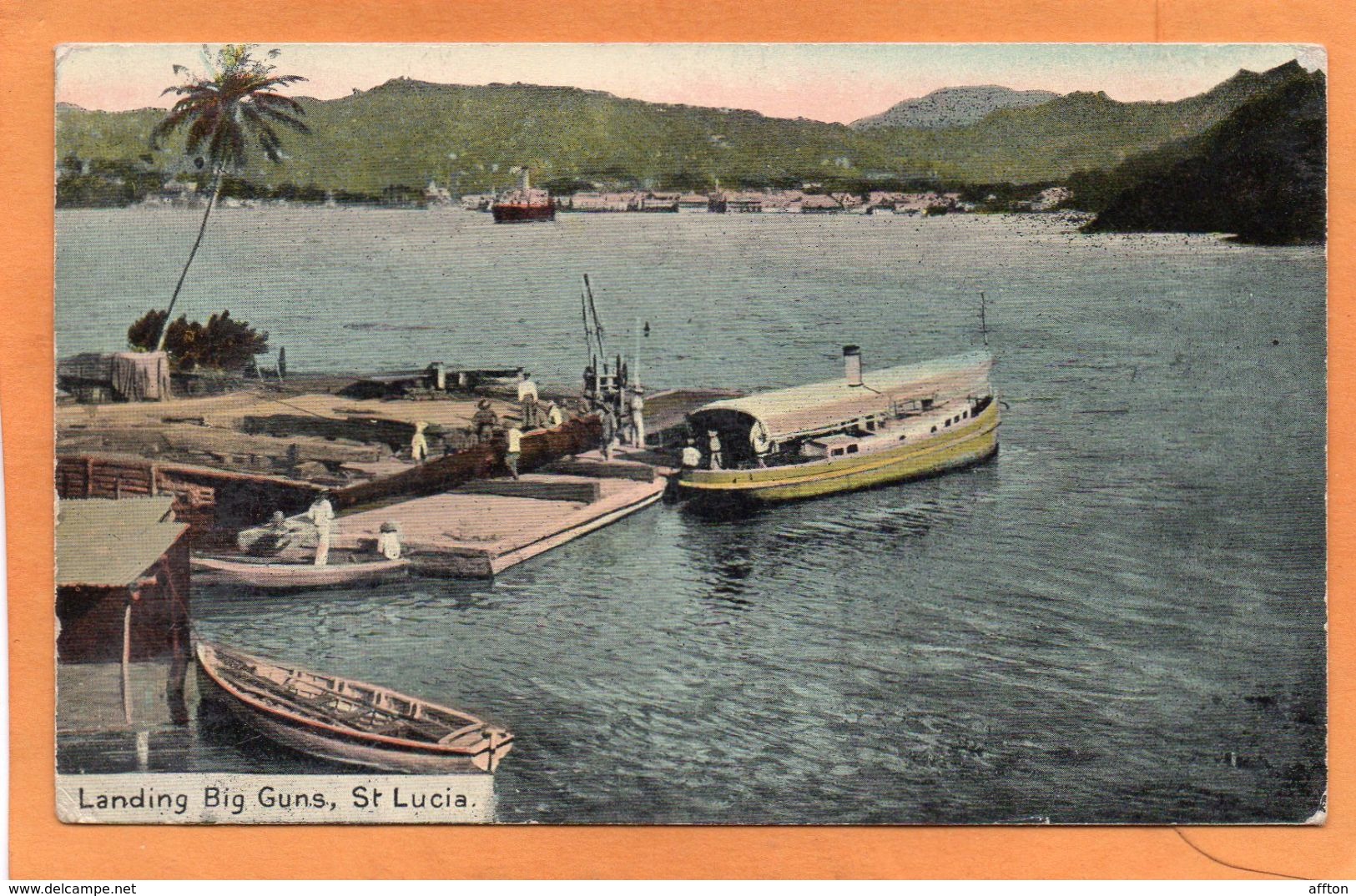 Saint Lucia BWI 1910 Postcard - Saint Lucia