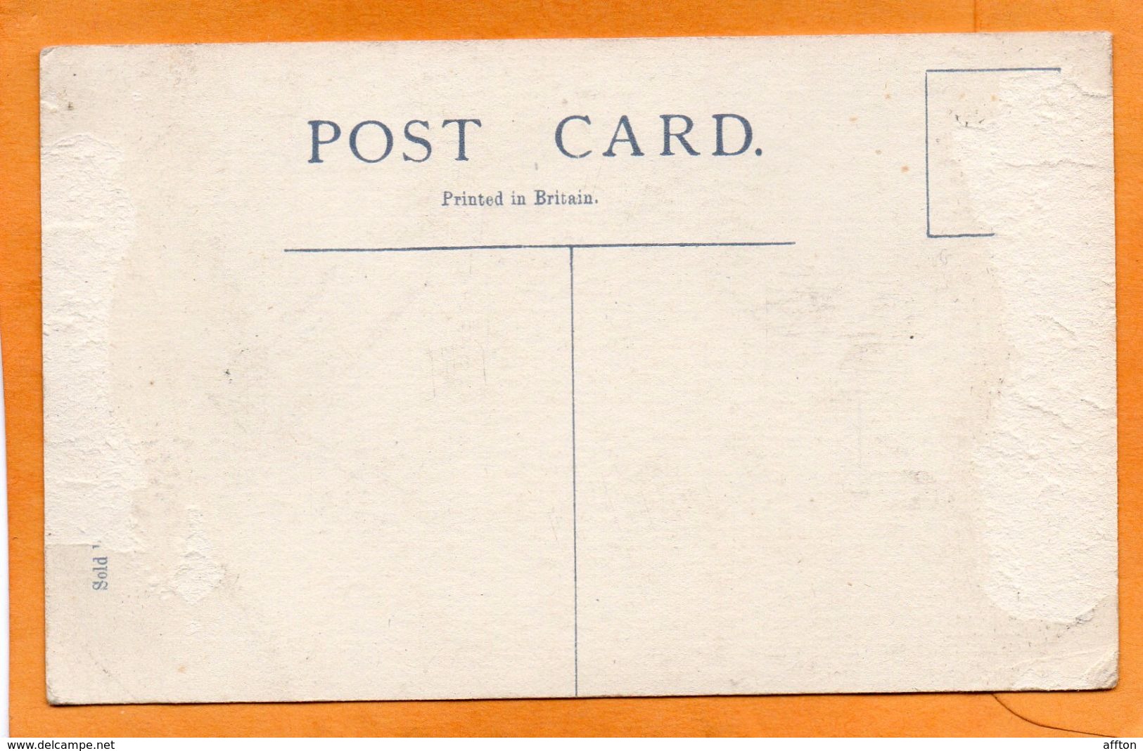 Saint Lucia BWI 1910 Postcard - Santa Lucía