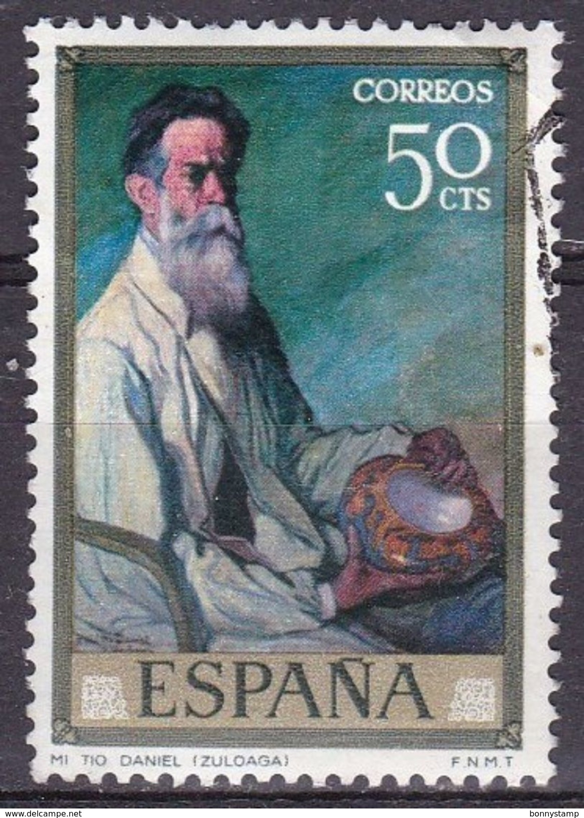 Spagna, 1971 - 50c My Uncle Daniel - Nr.1663 Usato° - Used Stamps