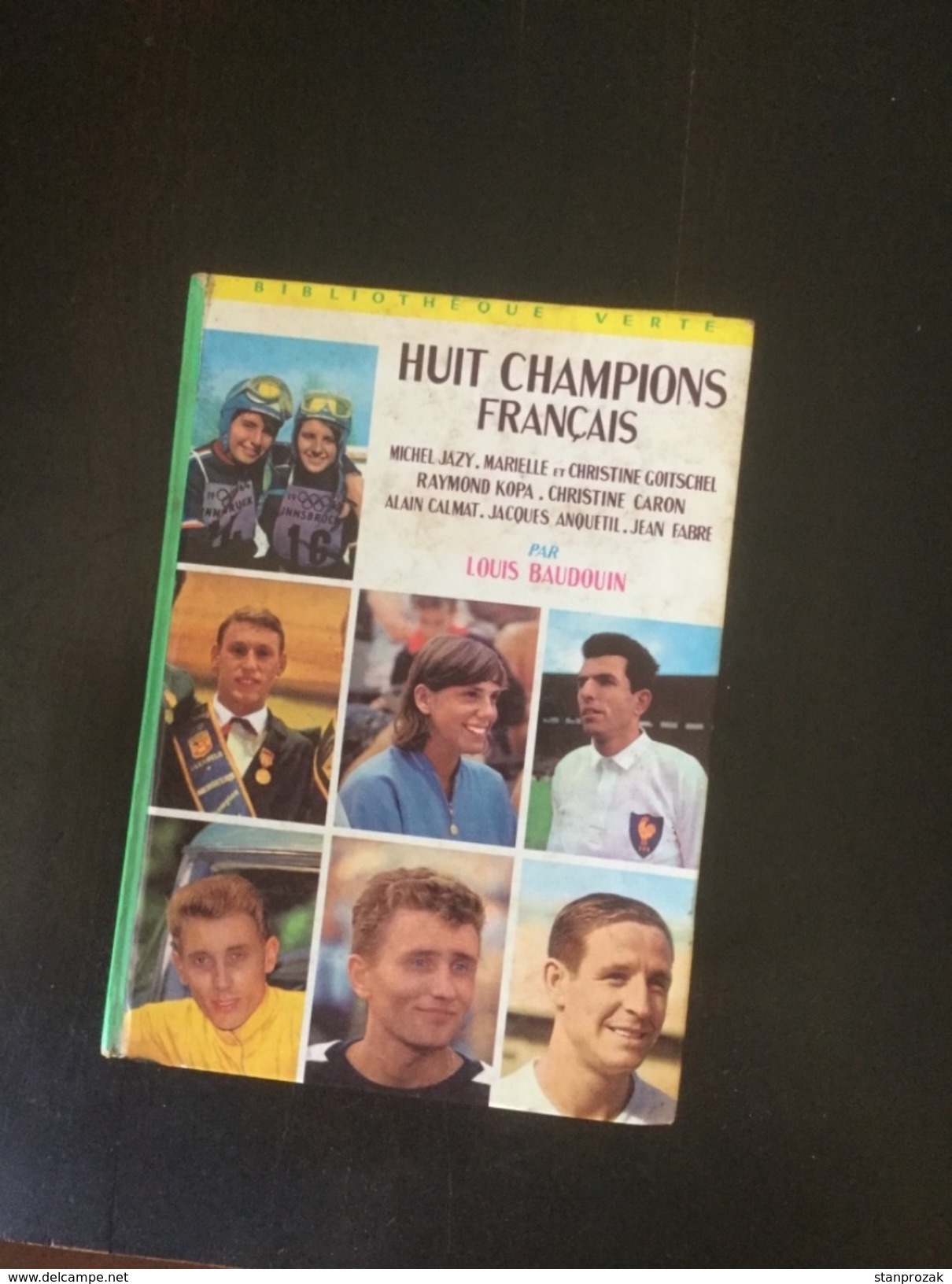 8 Champions Français - Bibliotheque Verte