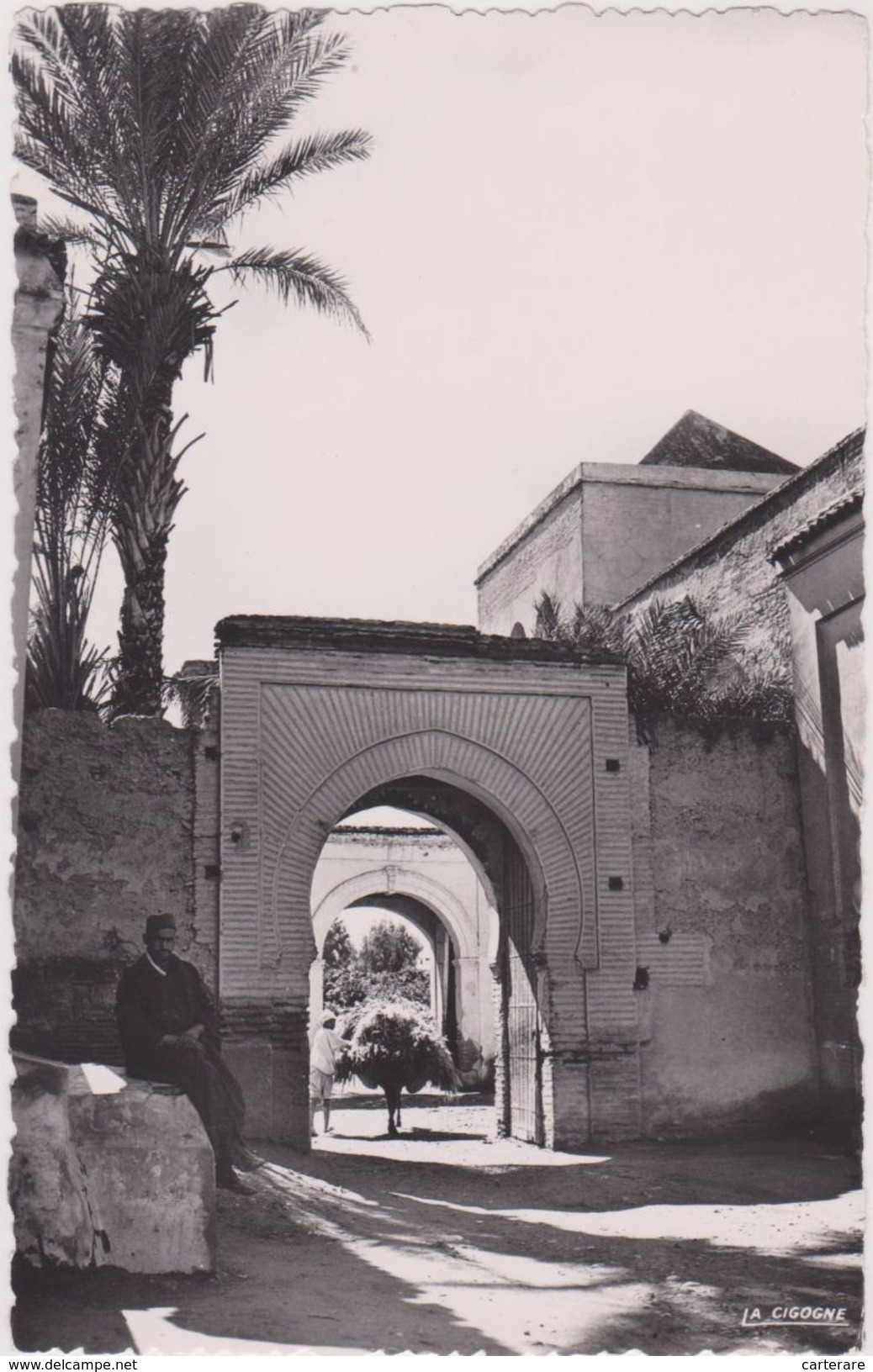 AFRIQUE NORD,MAROC,MARRAKECH,porte De La KOUTOUBIA,12ème Siècle,voute,mosquée,musu Lman Croyant,rare - Marrakech