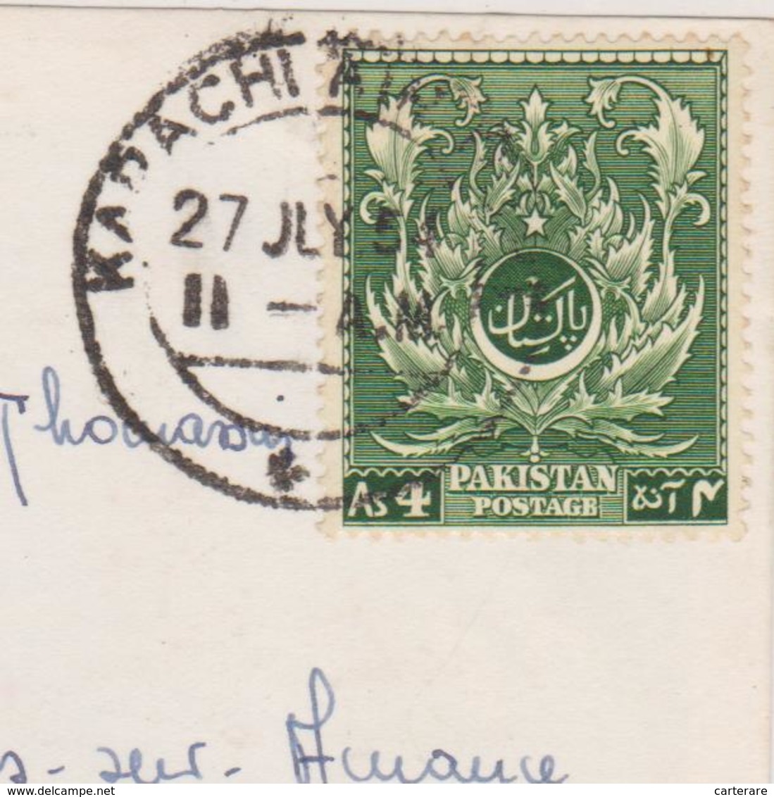 Carte Photo,asie, Rare Pakistan,KARACHI 1954,OLD MARKET,le Marché,système Débrouille,légume,fruit,métier,marchand,rare - Pakistan