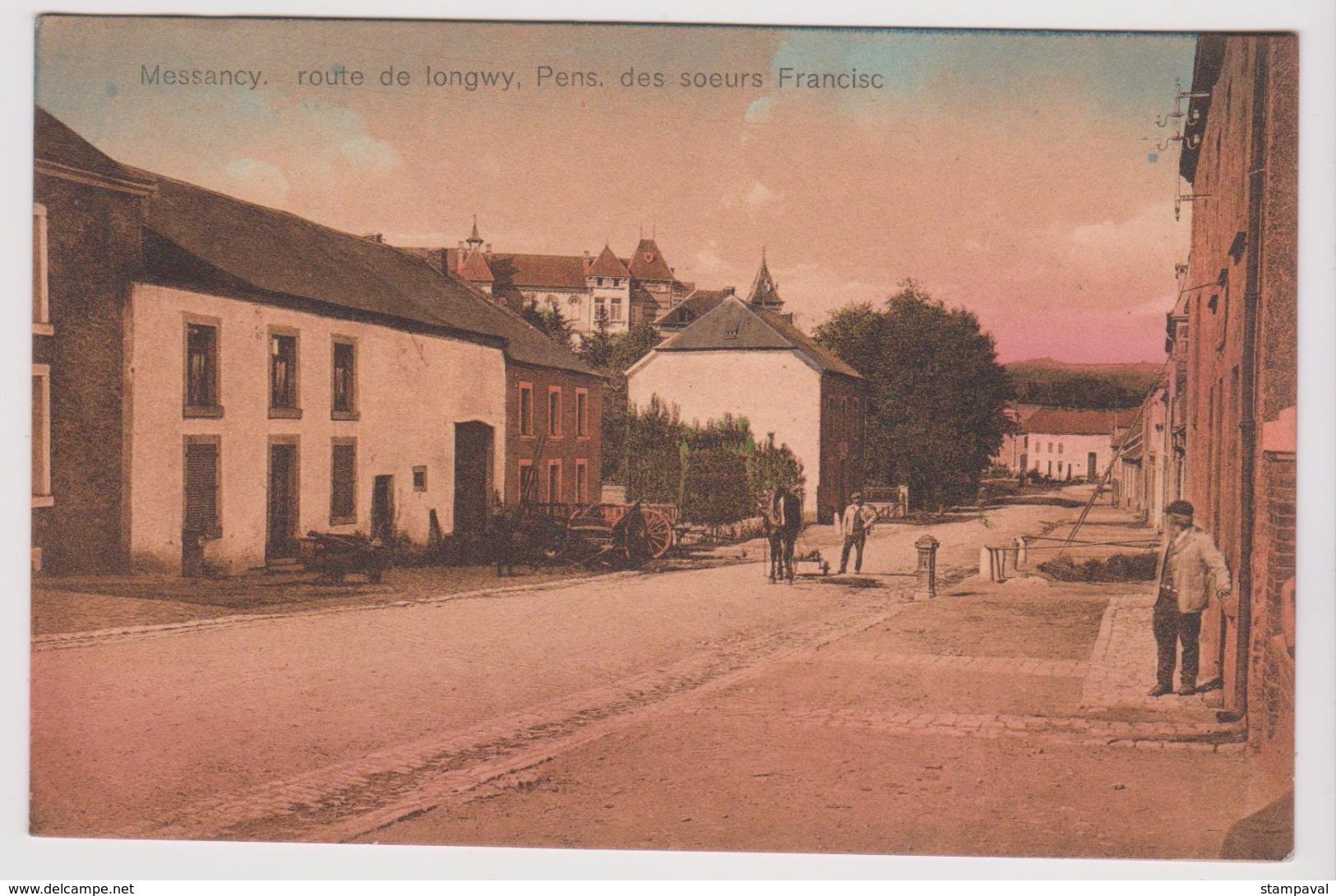 MESSANCY - ROUTE DE LONGWY - PEN. DES SOEURS FRANCISC - Messancy