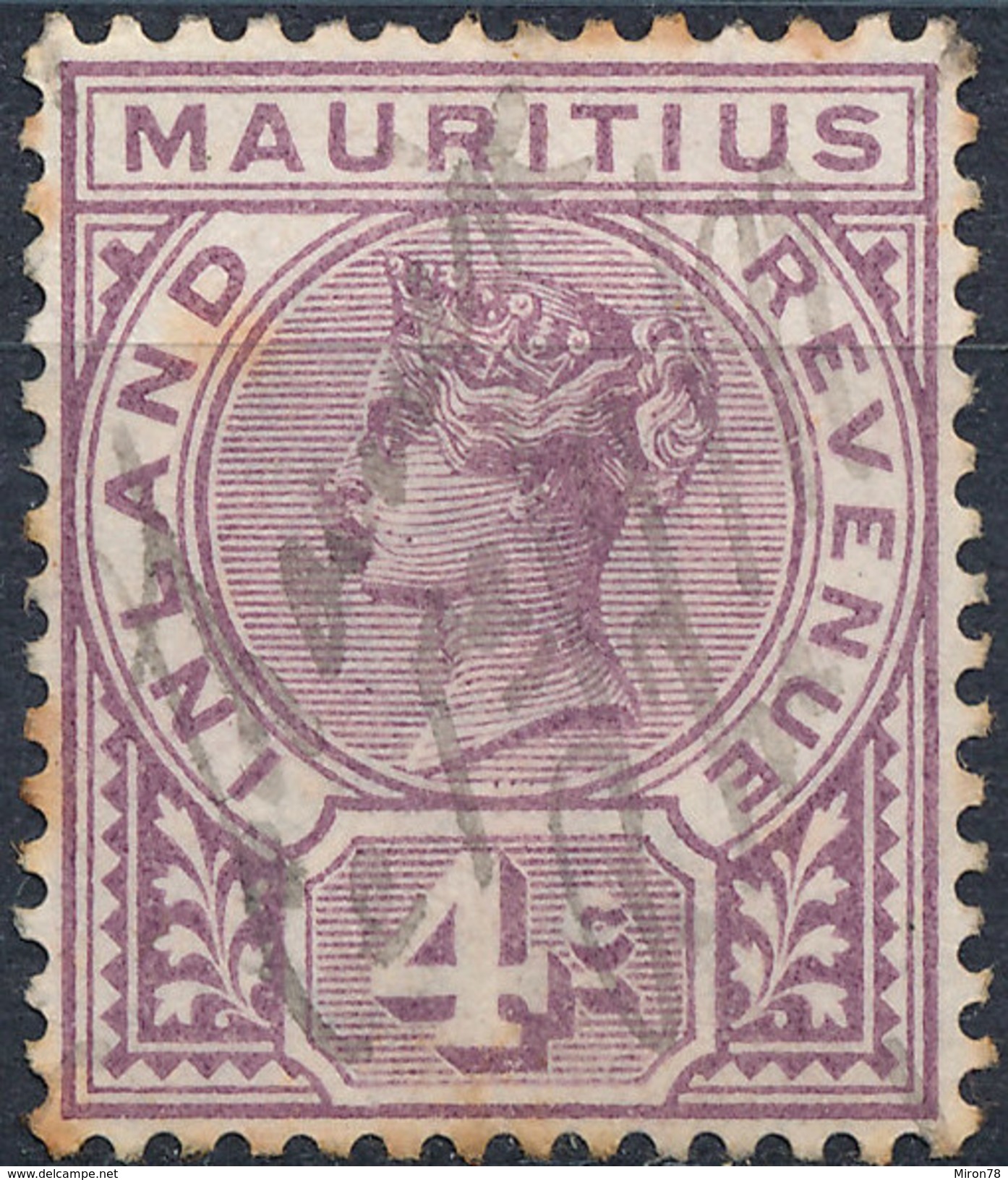 Stamp MAURITIUS Used  Lot#48 - Mauritius (...-1967)