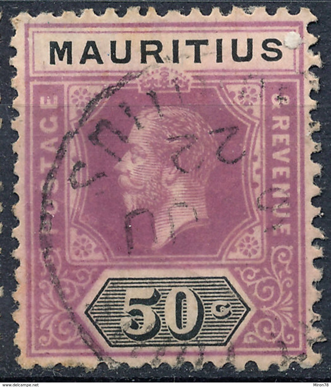 Stamp MAURITIUS 1910 Used  Lot#51 - Mauritius (...-1967)