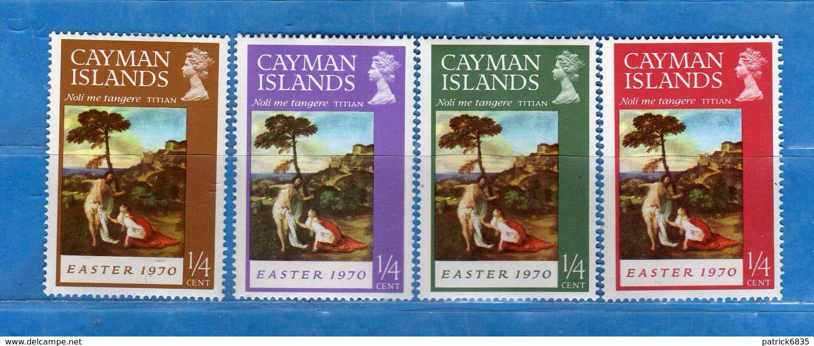 CAYMAN ISLAND - 1970 **- PASQUA. Yvert 253 à 256. MNH.  NUOVI  Vedi Descrizione. - Cayman (Isole)