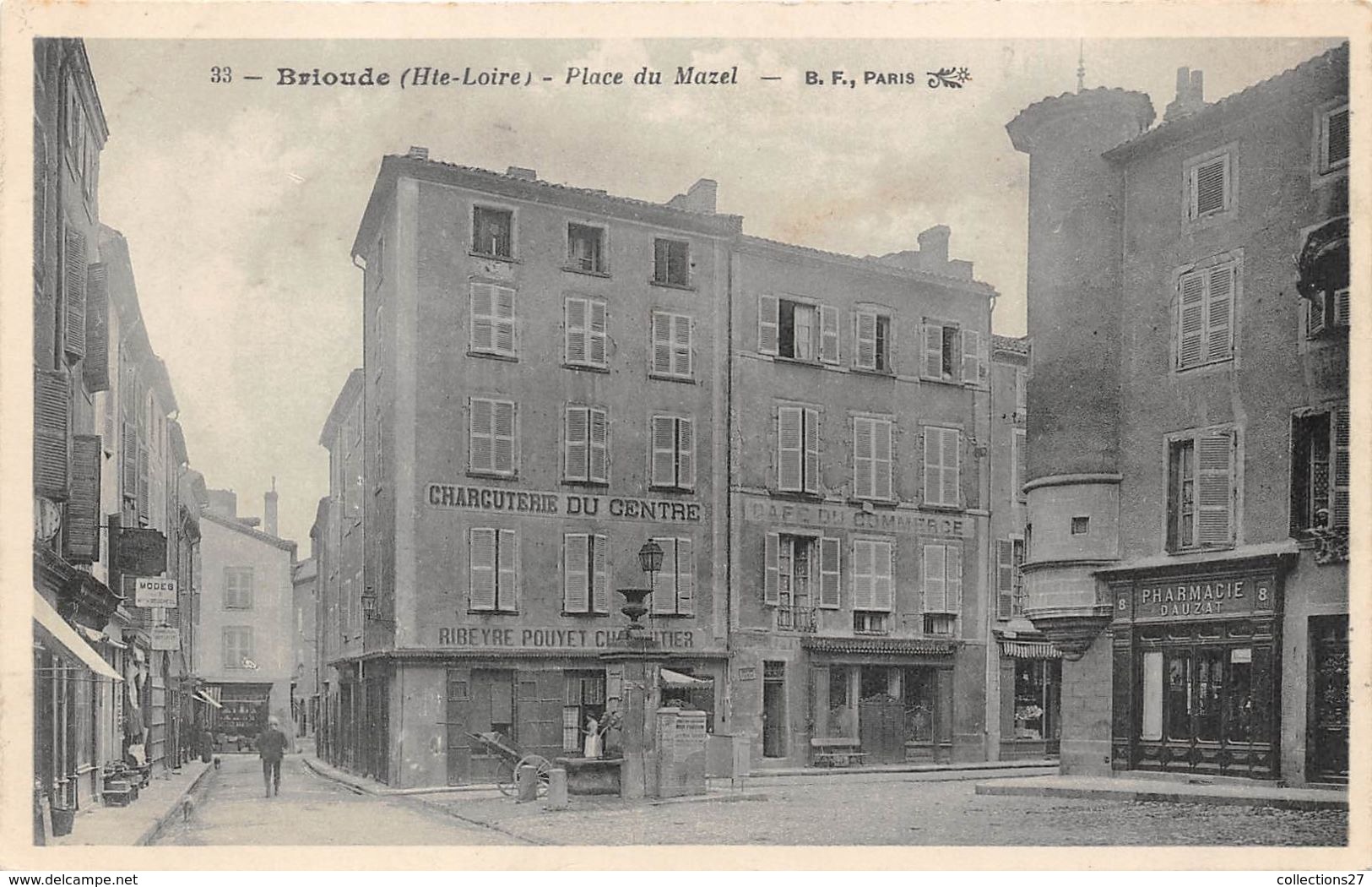 43-BRIOUDE- PLACE DU MAZEL - Brioude