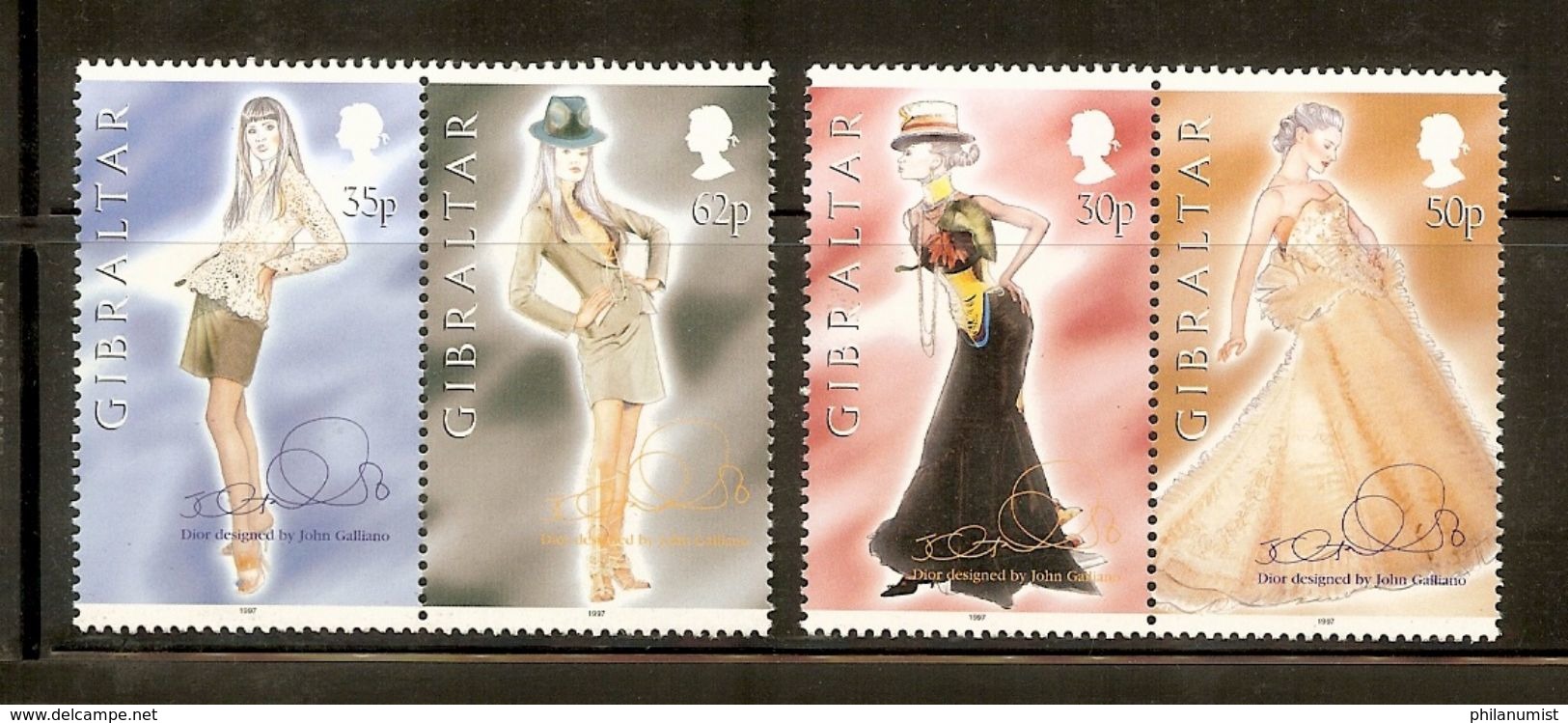 GIBRALTAR FASHION SET 1997 MNH LOOK !! - Gibraltar