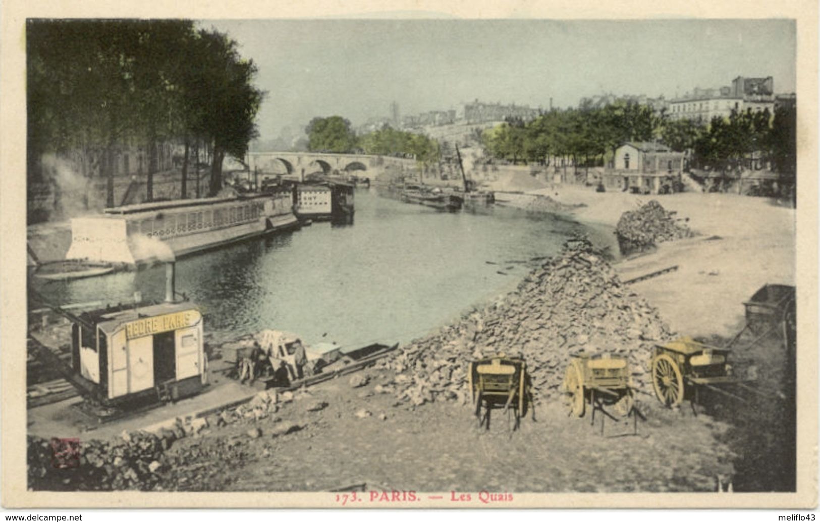 75/ CPA A : Paris - Les Quais (belle Carte) - The River Seine And Its Banks