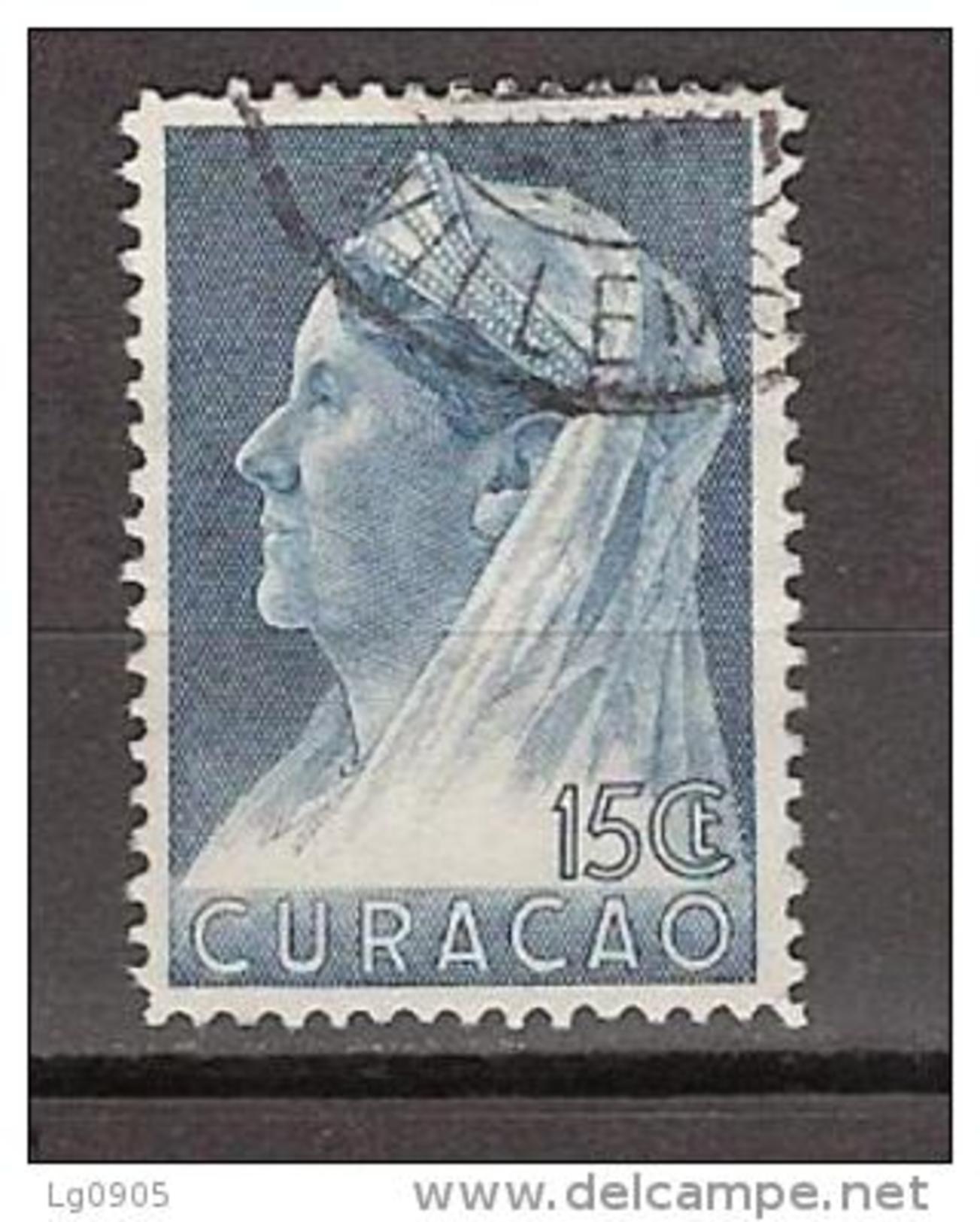 Nederlandse Antillen Curacao 129 Used; Koningin, Queen, Reine, Reina Wilhelmina. SPECIAL OFFER !! - Curaçao, Antille Olandesi, Aruba