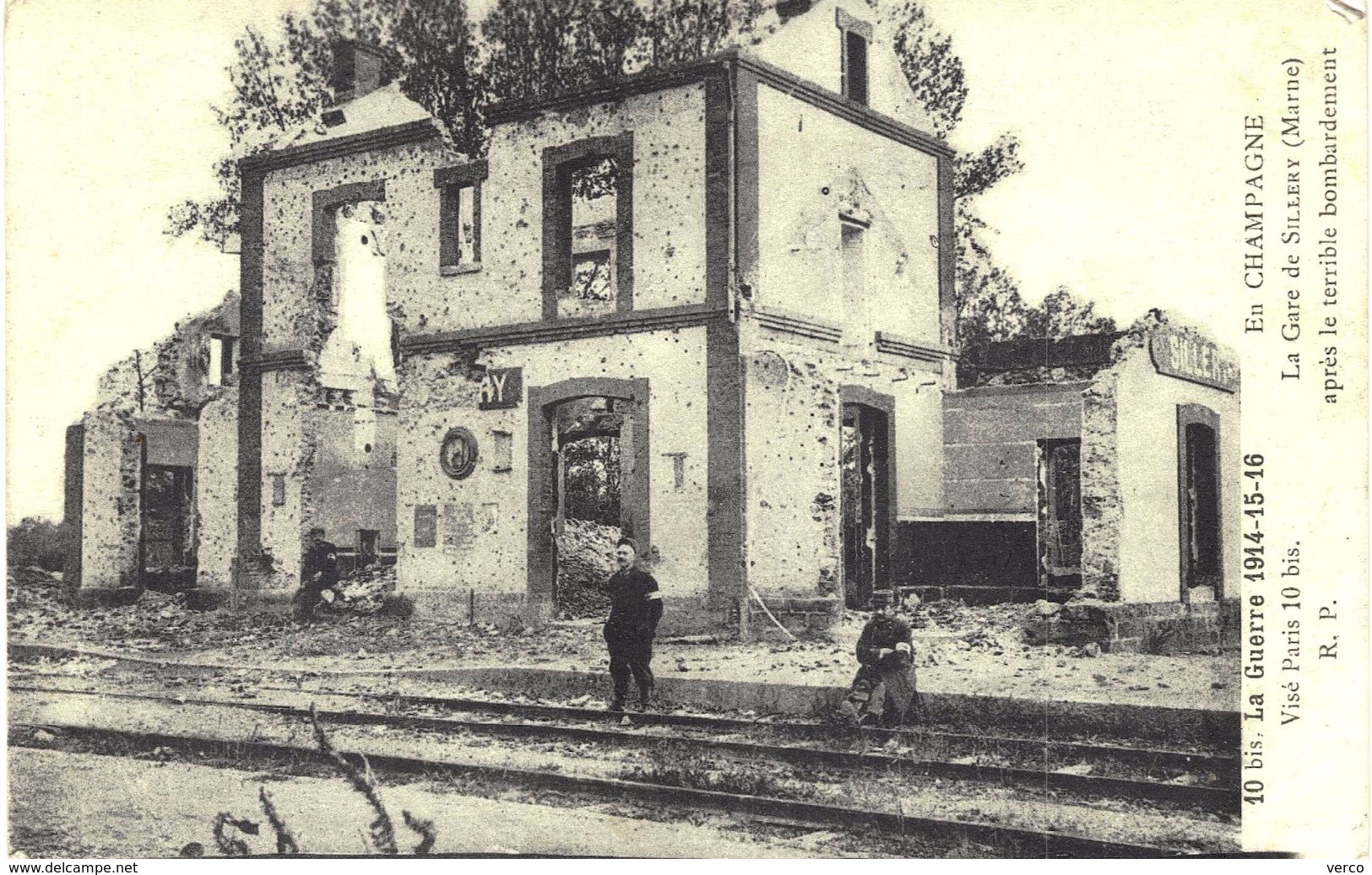 Carte Postale Ancienne De SILLERY - Sillery