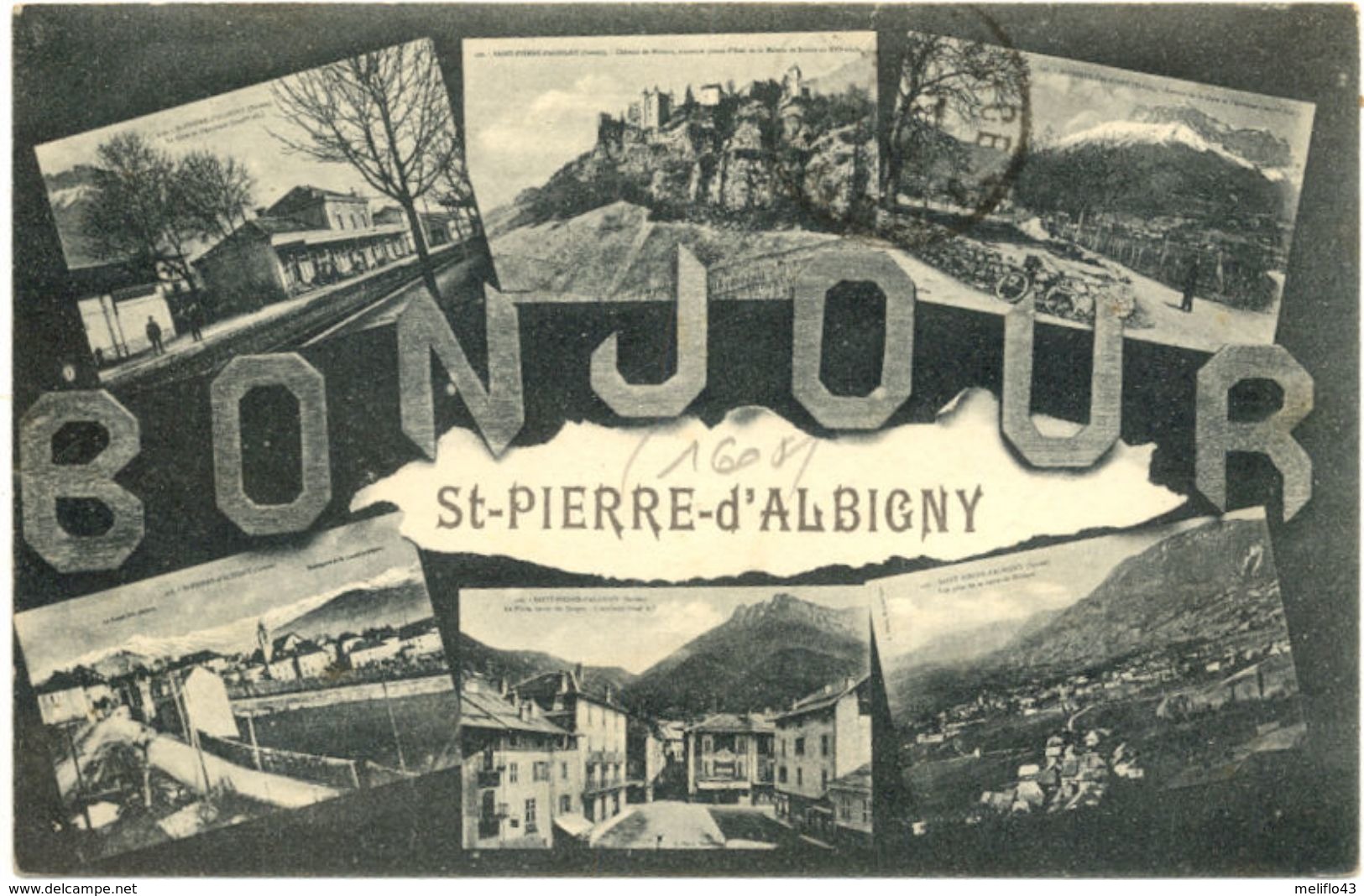 73/ CPA - Bonjour De St Pierre D'Albigny - Saint Pierre D'Albigny