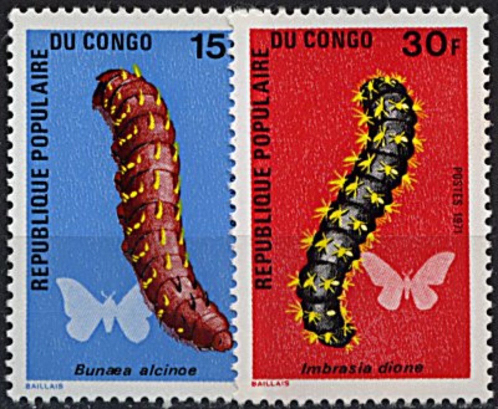 Congo, N° 297 à N° 302** Y Et T - Neufs