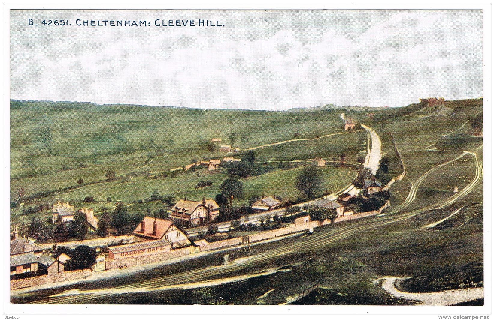 RB 1167 -  Early Postcard - Cleeve Hill Cheltenham Gloucestershire - Cheltenham