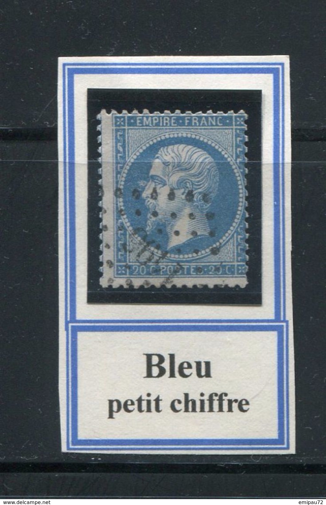 FRANCE- Y&T N°22- Bleu - PC Des GC 1196 - COUSANCE DU JURA (38) - Autres & Non Classés