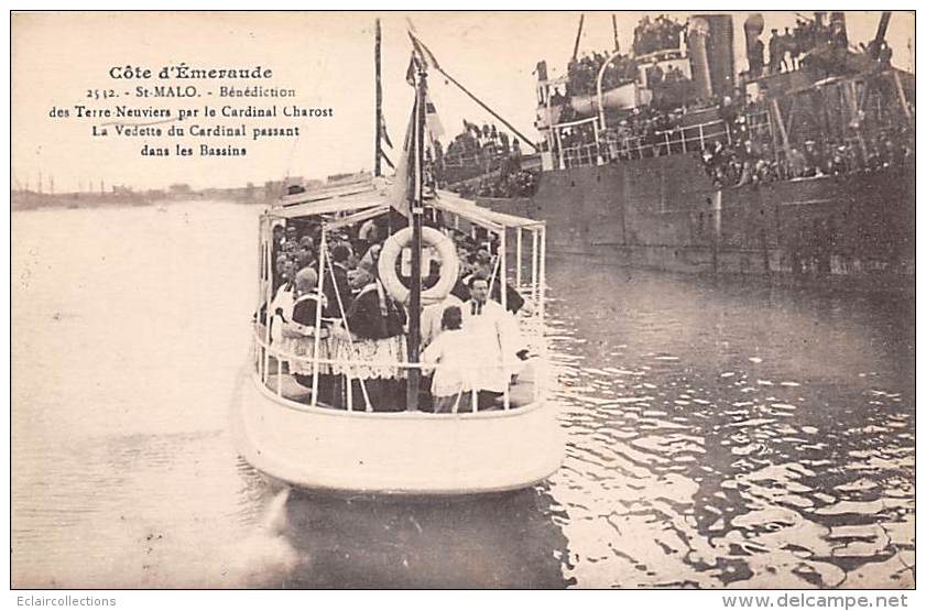 Saint Malo      35           Bénédiction Des  Terreneuviers .    (voir Scan) - Saint Malo