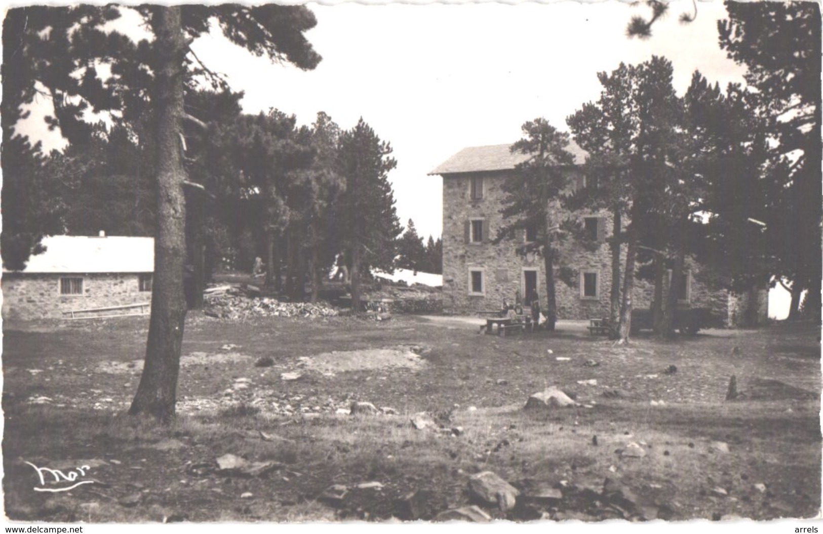 FR66 LE CANIGOU - Mar 7299 Bis - Chalet Hôtel Du CAF à 2200m - Randonneurs - Belle - Altri & Non Classificati