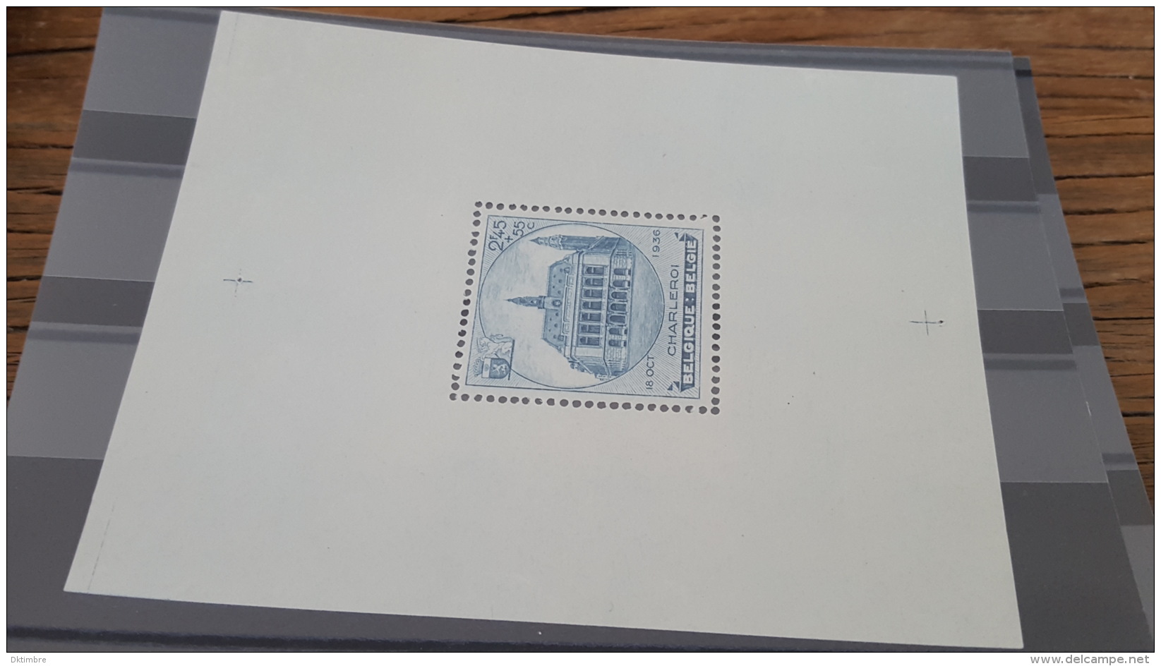 LOT 363763 TMBRE DE BELGIQUE NEUF* N°6 VALEUR 62,5 EUROS  DEPART A 1&euro; - Collections