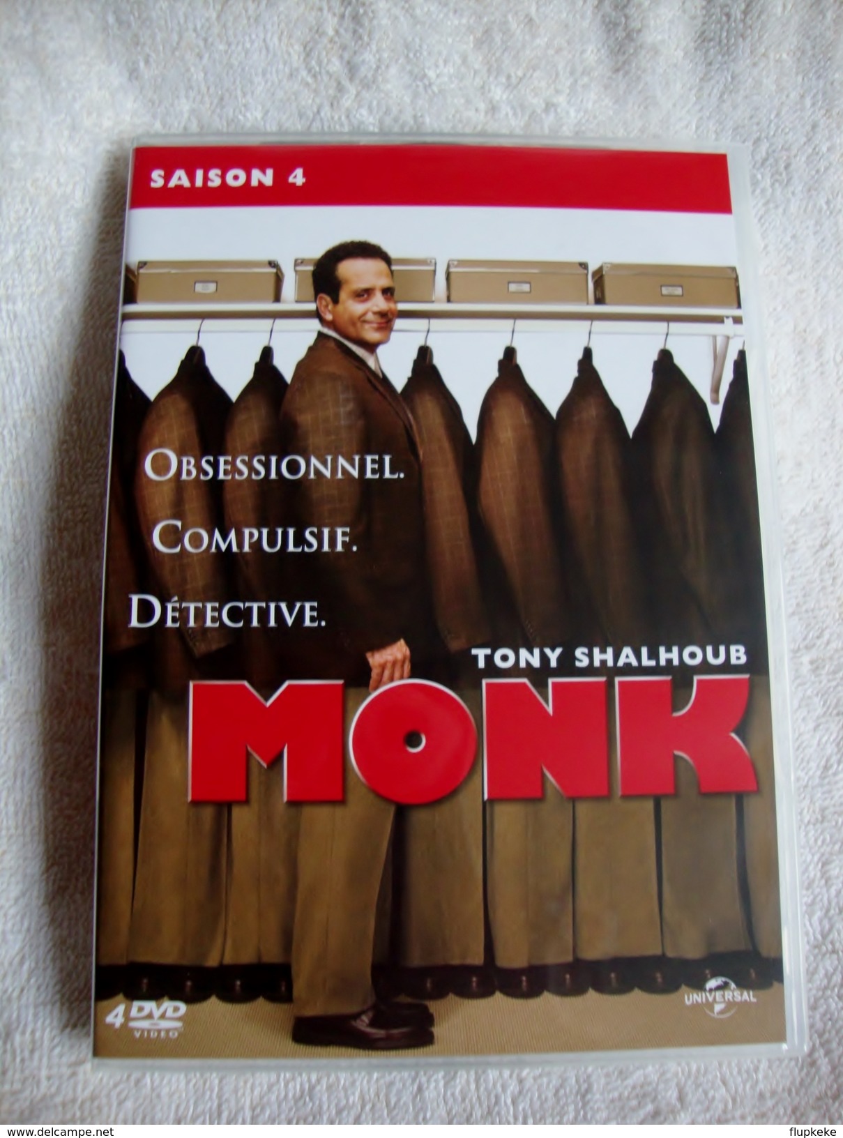 Dvd Zone 2 Monk - Saison 4 (2005) Vf+Vostfr - Séries Et Programmes TV