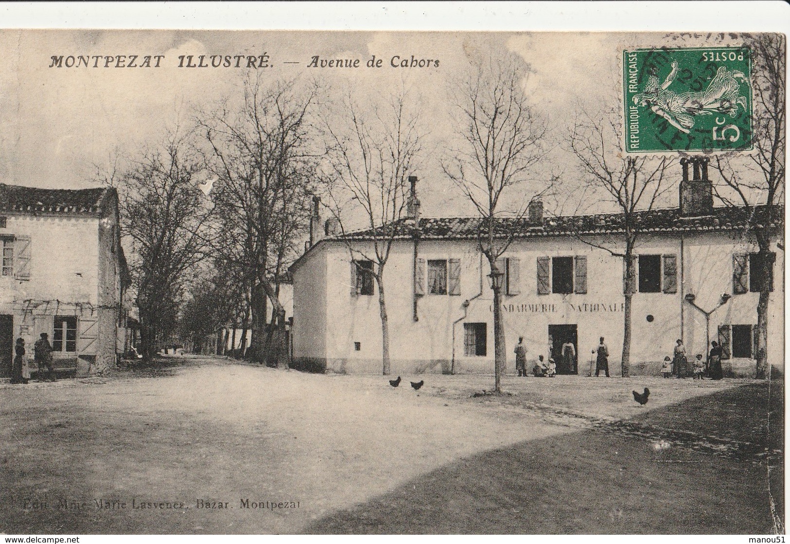 MONTPEZAT  Avenue De Cahors - Montpezat De Quercy