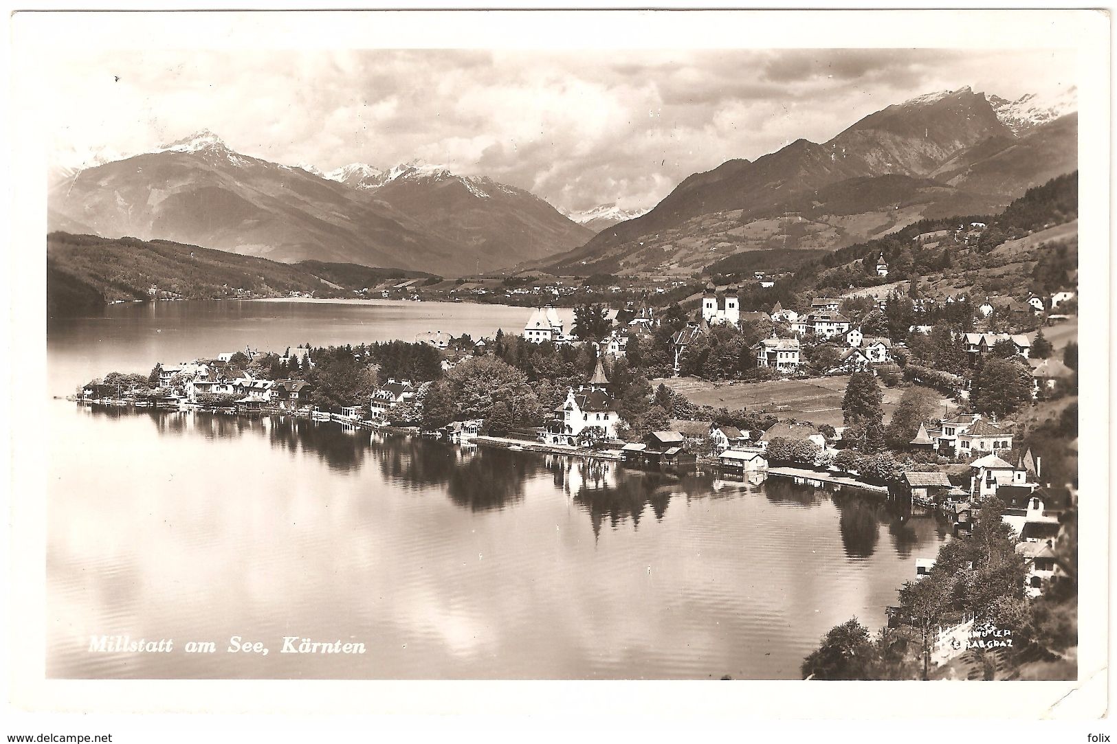 Millstatt Am See, Kärnten - Verlag Franz Knollmüller - 1936 - Fotokarte - Millstatt