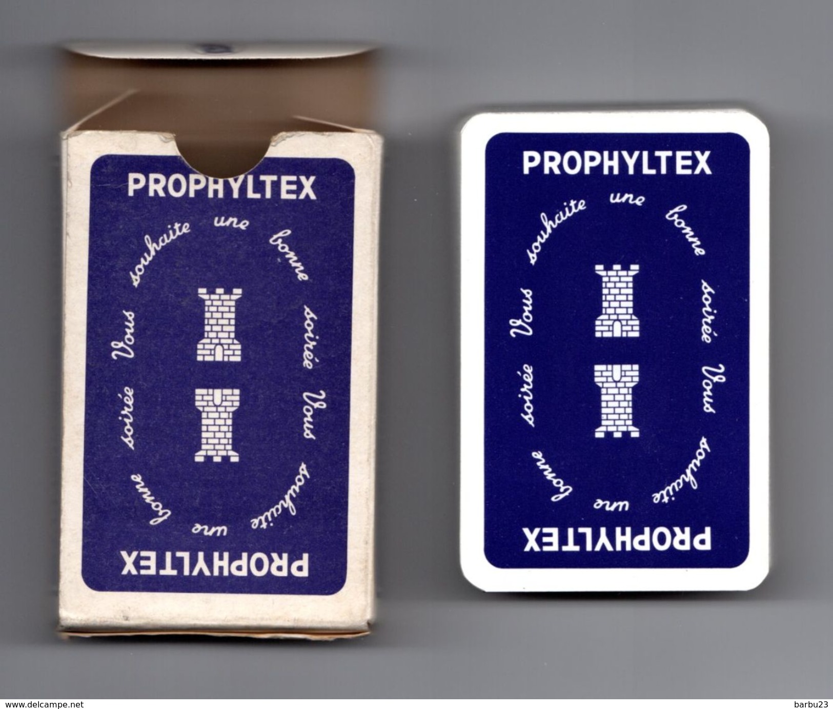 Jeu De 54 Cartes   Prophyltex Preservatifs - Cartes à Jouer Classiques