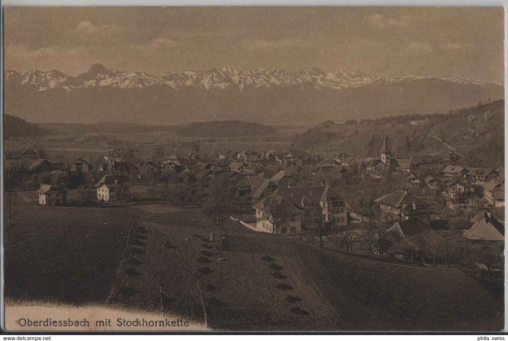 Oberdiessbach Mit Stockhornkette - Oberdiessbach