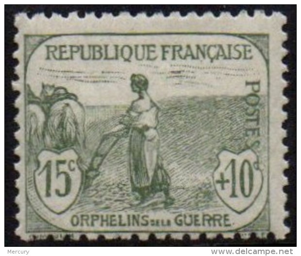 FRANCE - Orphelins De La Guerre - 15 + 10 C. Neuf TTB - Other & Unclassified