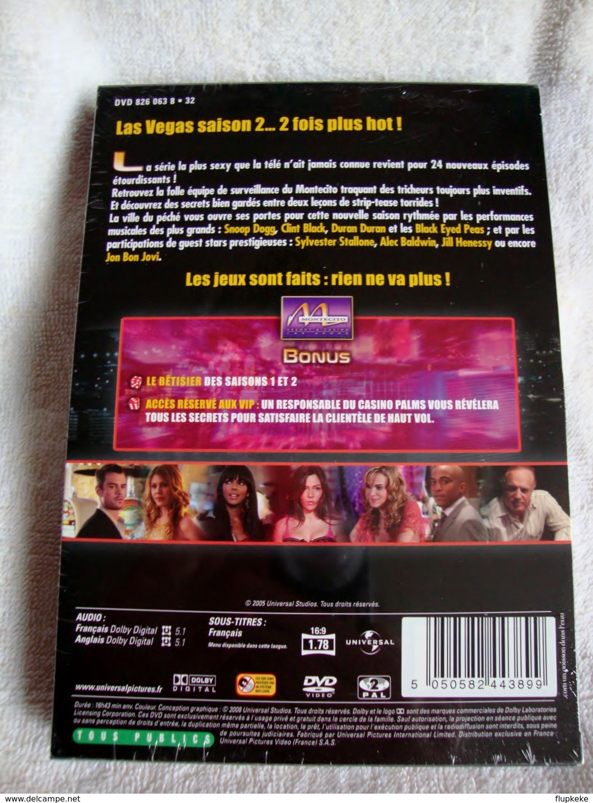 Dvd Zone 2 Las Vegas - Saison 2 (2004) Vf+Vostfr - TV-Reeksen En Programma's