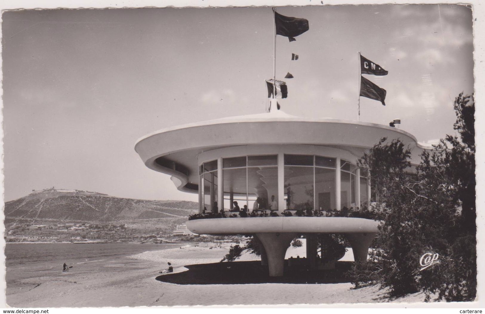 AFRIQUE NORD,MAROC,AGADIR,la Réserve,duhou Et Brassières Architectes,et La Plage,époque Coloniale,colonie Française - Agadir