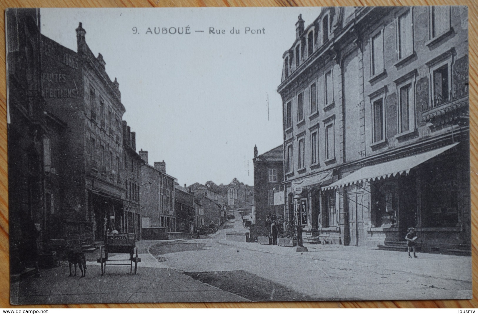 54 : Auboué - Rue Du Pont - Animée : Petite Animation - Commerces - (n°8419) - Otros & Sin Clasificación