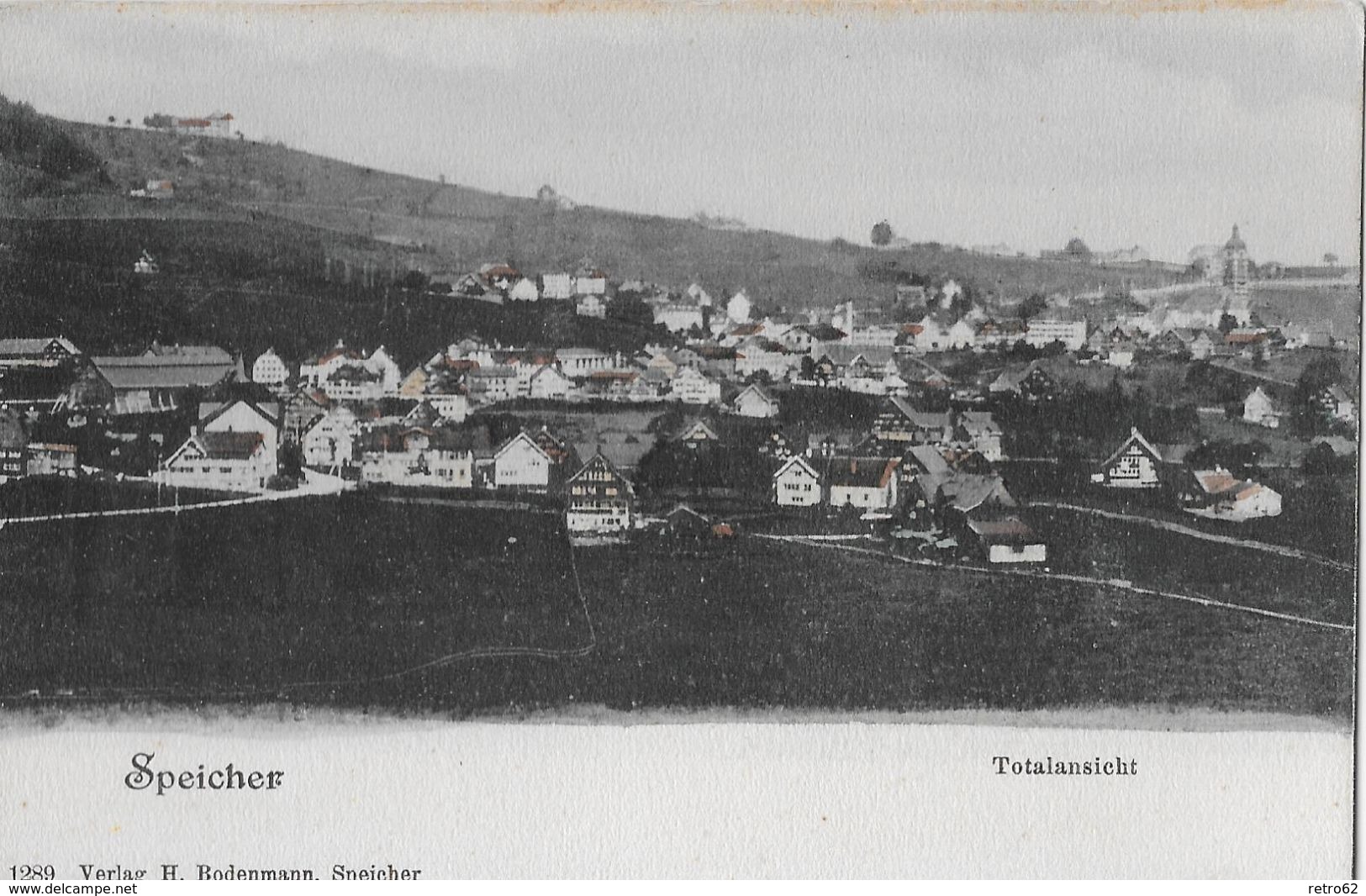 SPEICHER &rarr; Totalansicht, Sehr Alter Lichtdruck Ca.1900 - Speicher