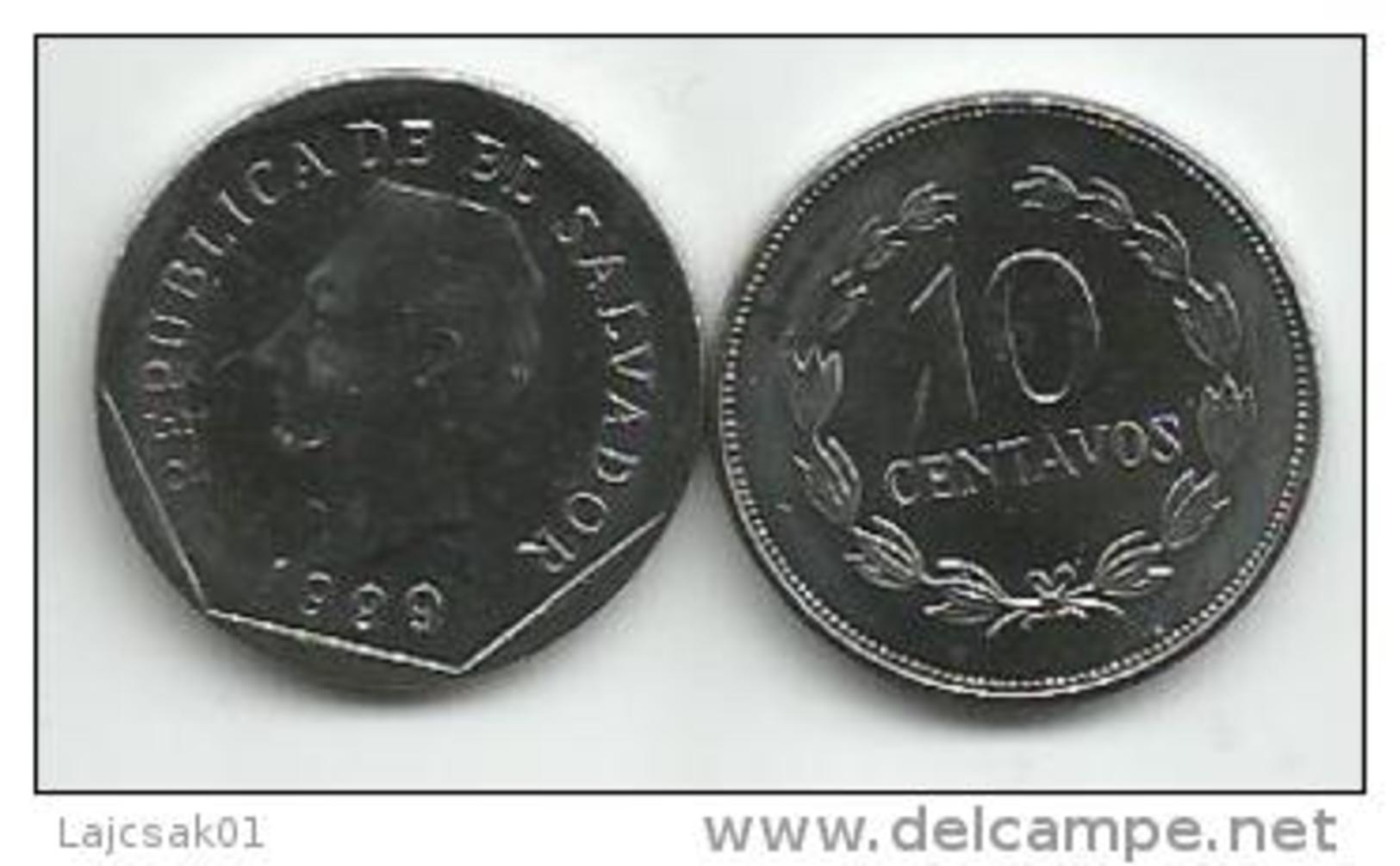 El Salvador 10 Centavos 1999. UNC - El Salvador