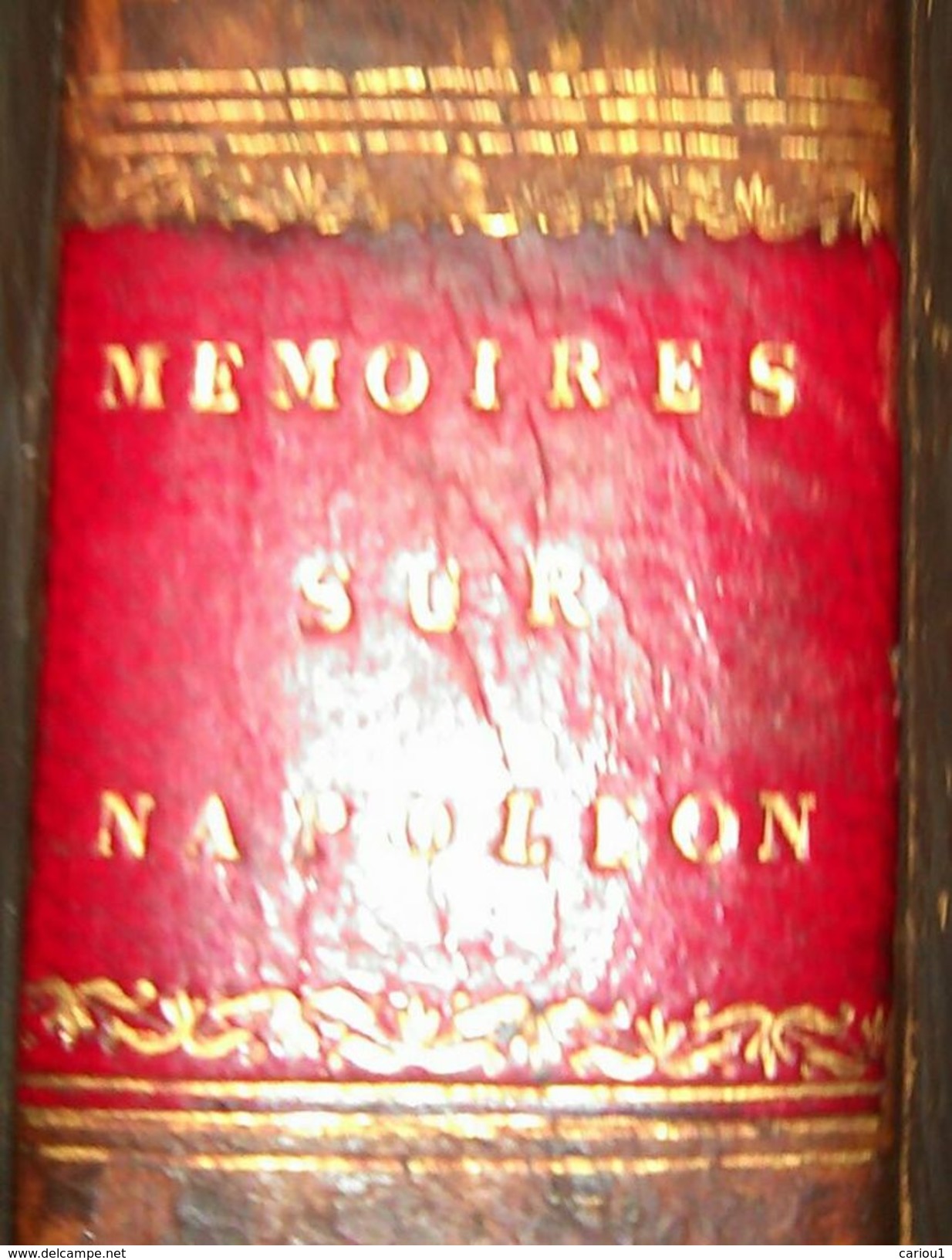 C1 MEMOIRES POUR SERVIR A LA VIE D UN HOMME CELEBRE Complet 1819 NAPOLEON Rare - Français