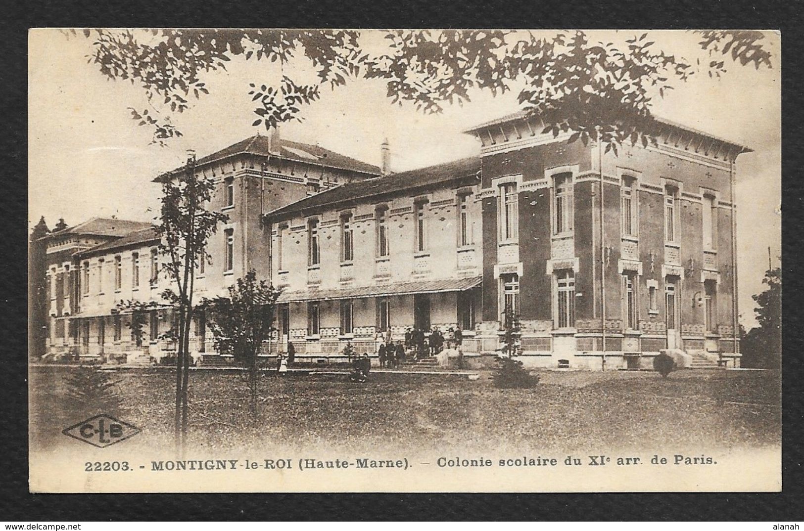 MONTIGNY Le ROI Colonie Scolaire Du XI° De Paris (CLB) Haute-Marne (52) - Montigny Le Roi