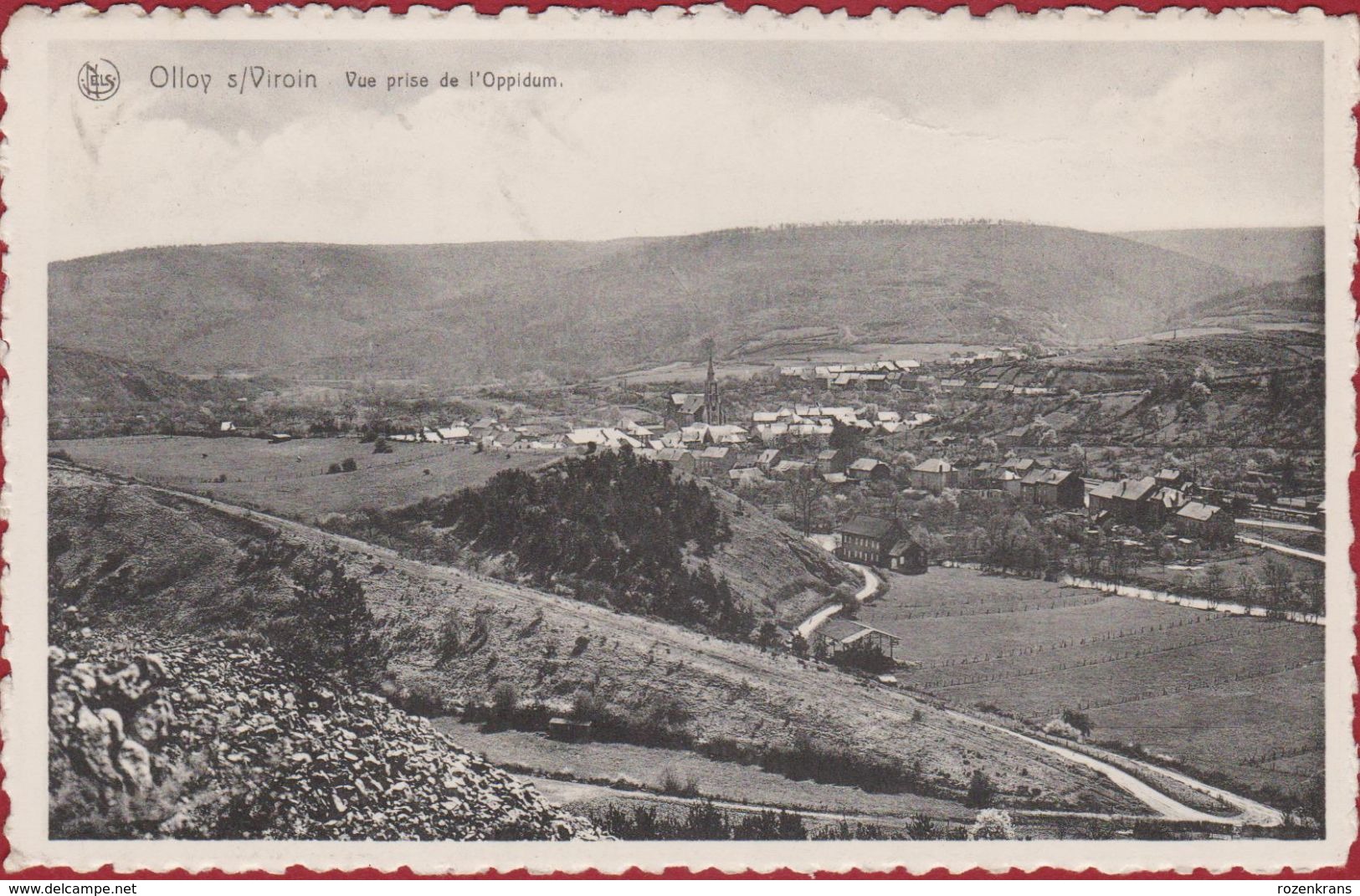 Olloy Sur Viroin Viroinval Vue Prise De L'Oppidum (Namurs - Namen) - Viroinval