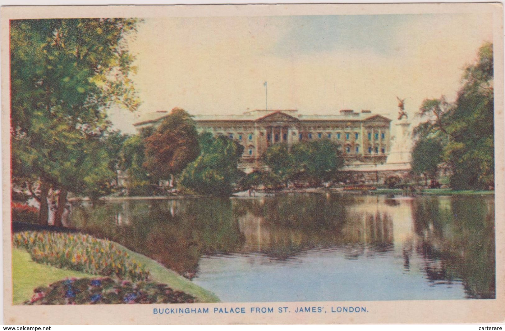 ROYAUME UNI,UNITED KINGDOM,angleterre,england,LONDON ,LONDRES EN 1932,BUCKINGHAM PALACE,ST JAMES,lac - Buckingham Palace