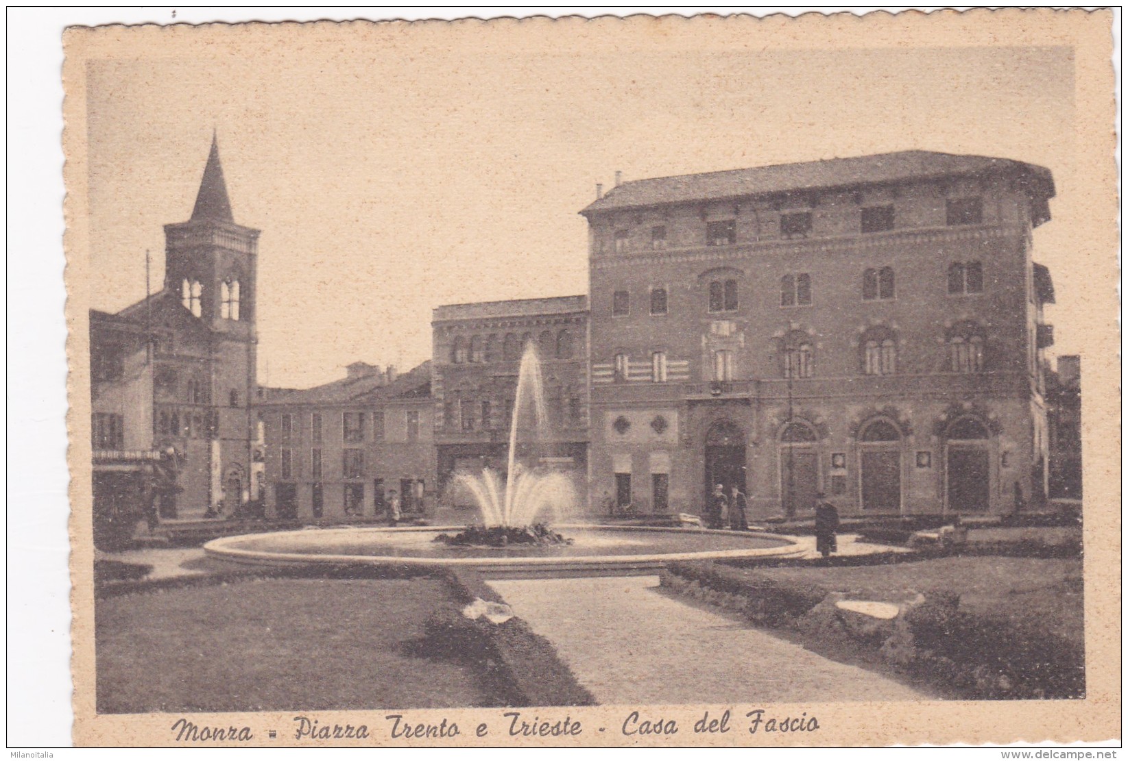 Monza - Piazza Trento E Trieste - Casa Del Fascio * 1941 - Monza