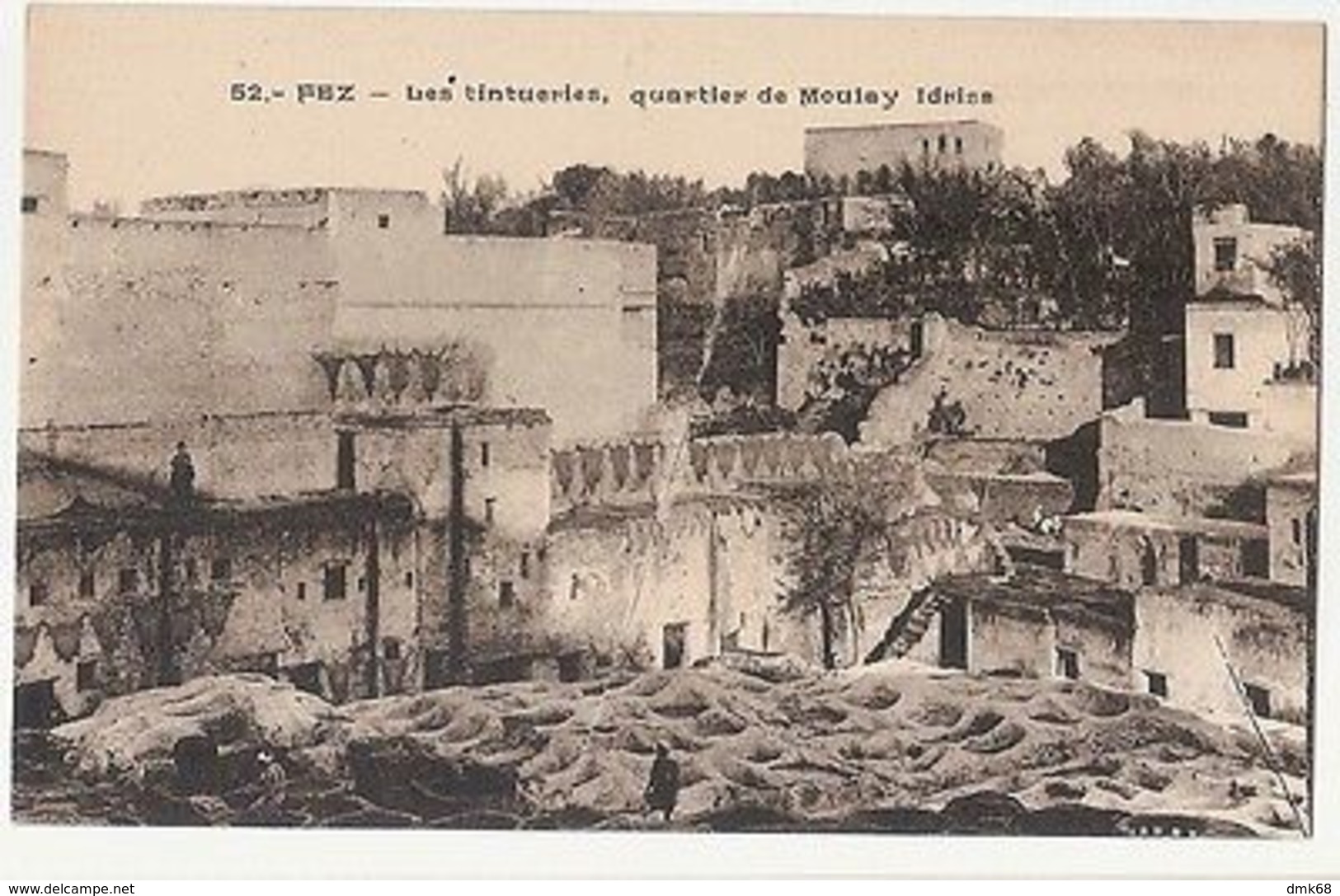 MOROCCO - FEZ - LES TINTUERSIES - QUARTIER DE MOULAY IDRISS - 1910s  ( 1918 ) - Non Classés