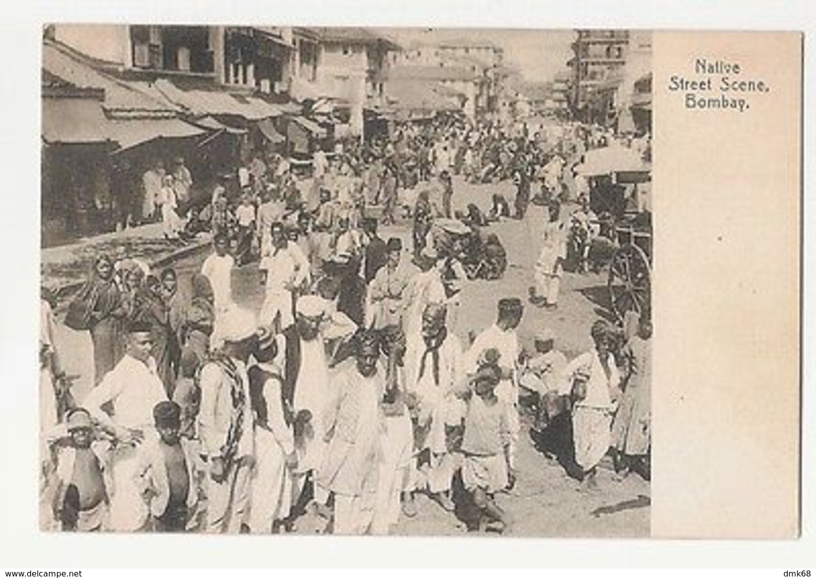 INDIA - NATIVE STREET SCENE - 1900s  ( 1762 ) - Other & Unclassified