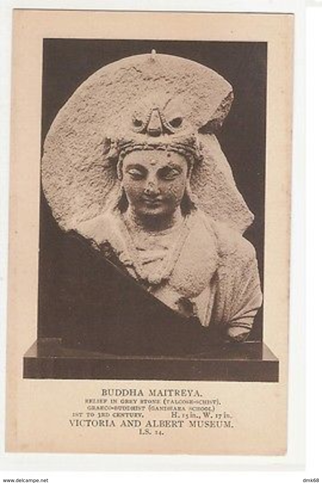 INDIA - GANDHARA SCHOOL - BUDDHA MAITREYA - 1910s ( 1919 ) - Other & Unclassified